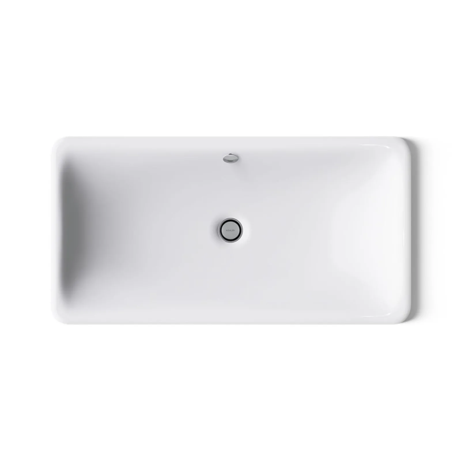 30" rectangular drop-in/undermount bathroom sink^Kohler