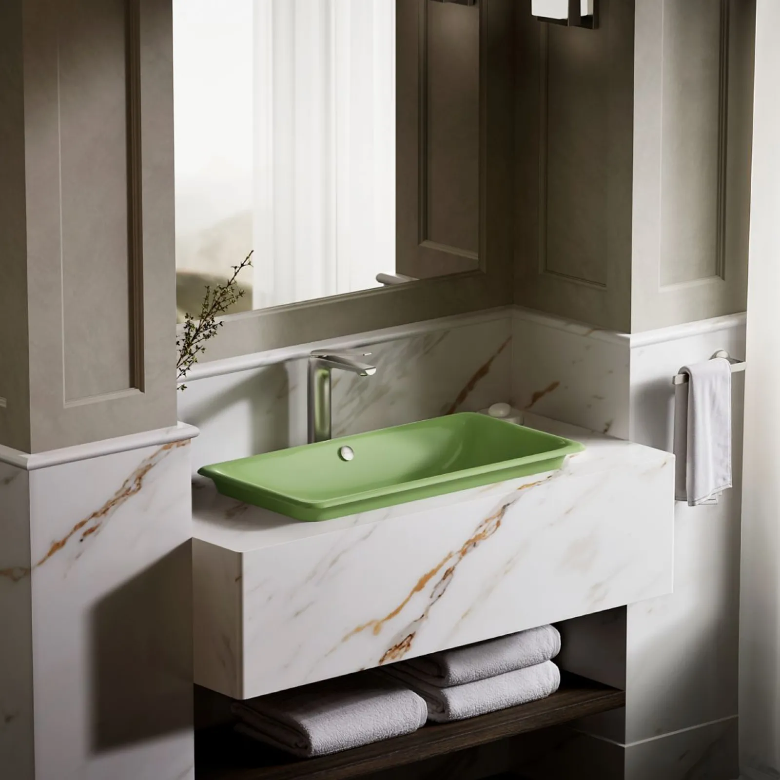 30" rectangular drop-in / undermount / vessel bathroom sink^Kohler Sale