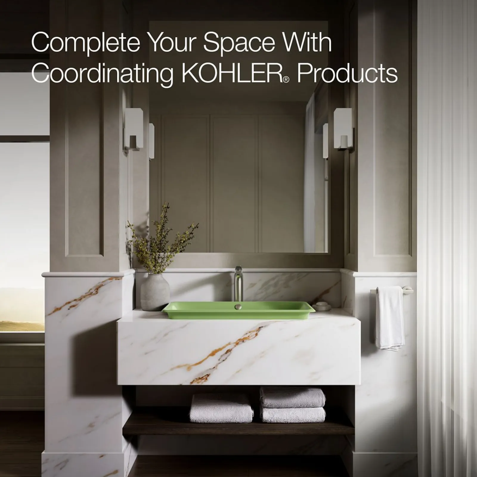 30" rectangular drop-in / undermount / vessel bathroom sink^Kohler Sale