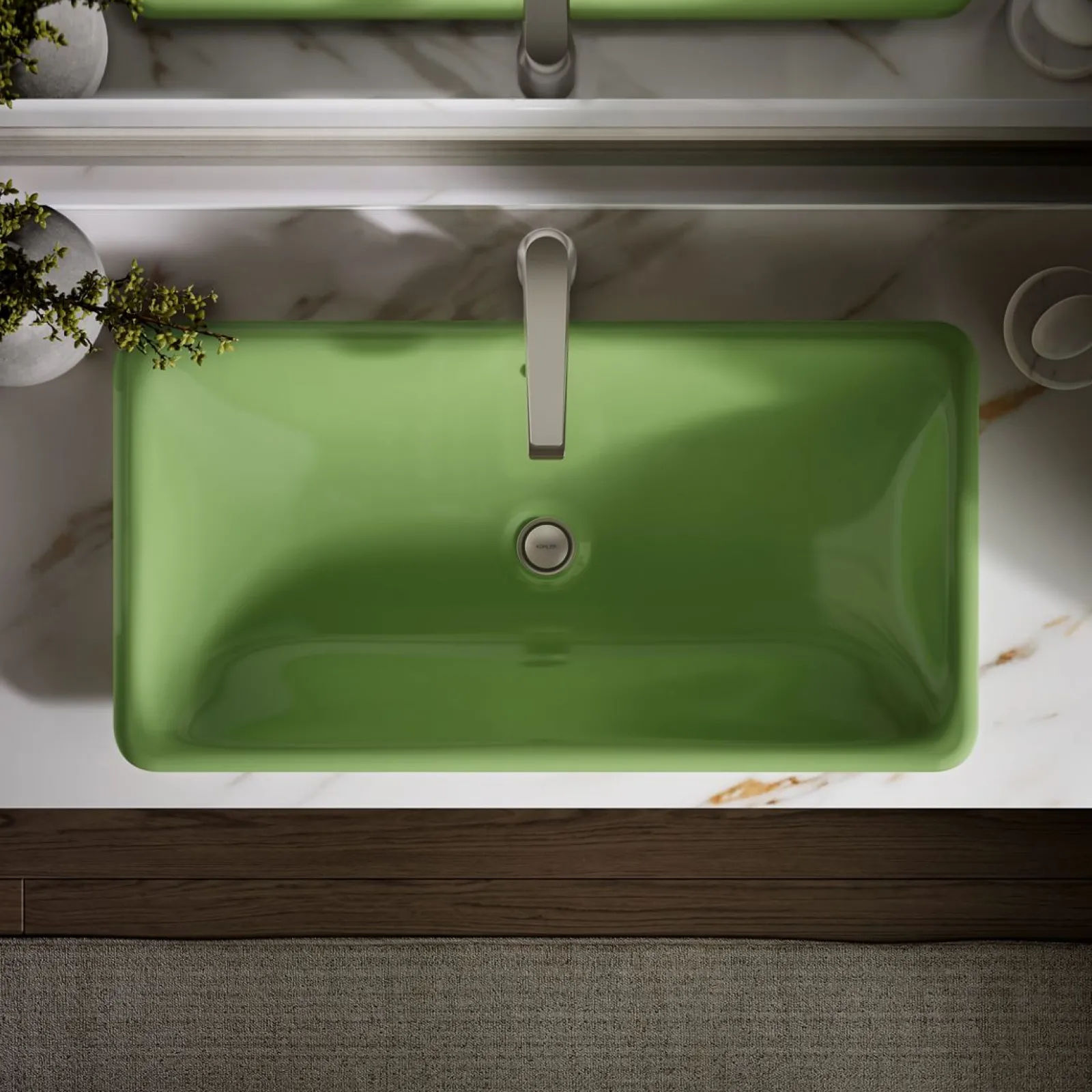 30" rectangular drop-in / undermount / vessel bathroom sink^Kohler Sale