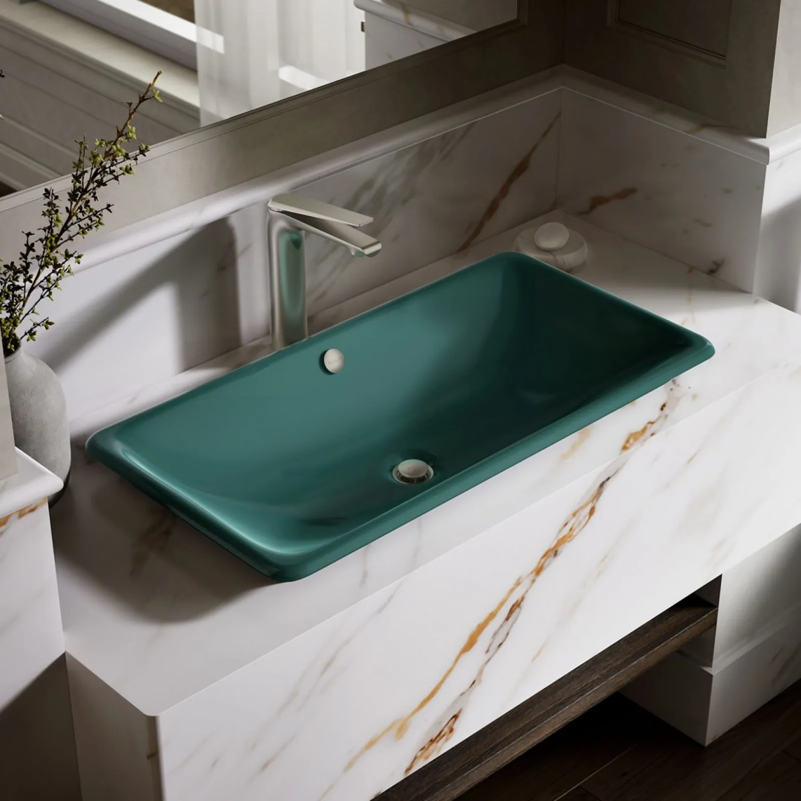 30" rectangular drop-in / undermount / vessel bathroom sink^Kohler Clearance