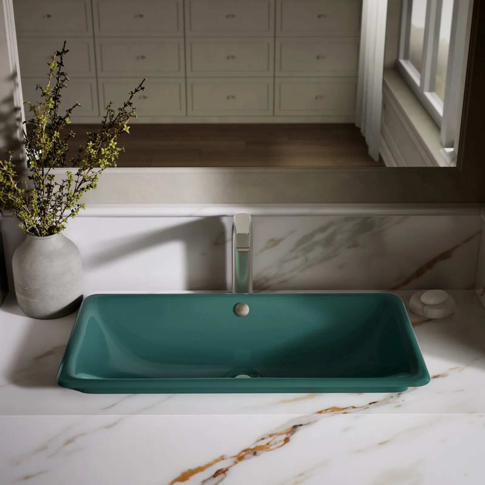 30" rectangular drop-in / undermount / vessel bathroom sink^Kohler Clearance