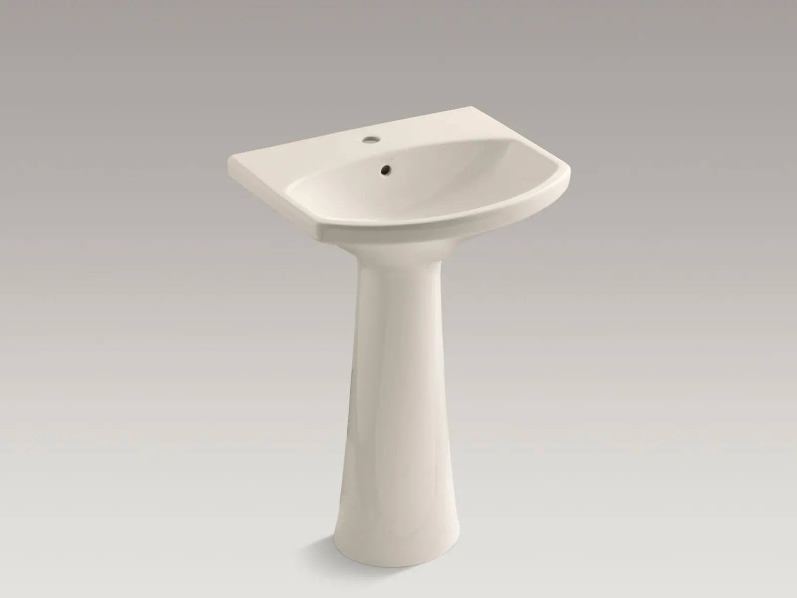 22-3/4" rectangular pedestal bathroom sink^Kohler New