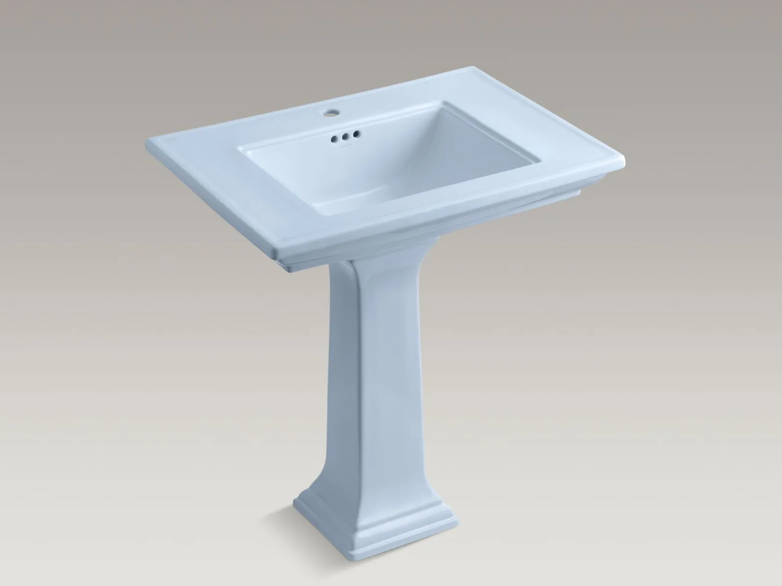 30-3/4" rectangular pedestal bathroom sink^Kohler Hot