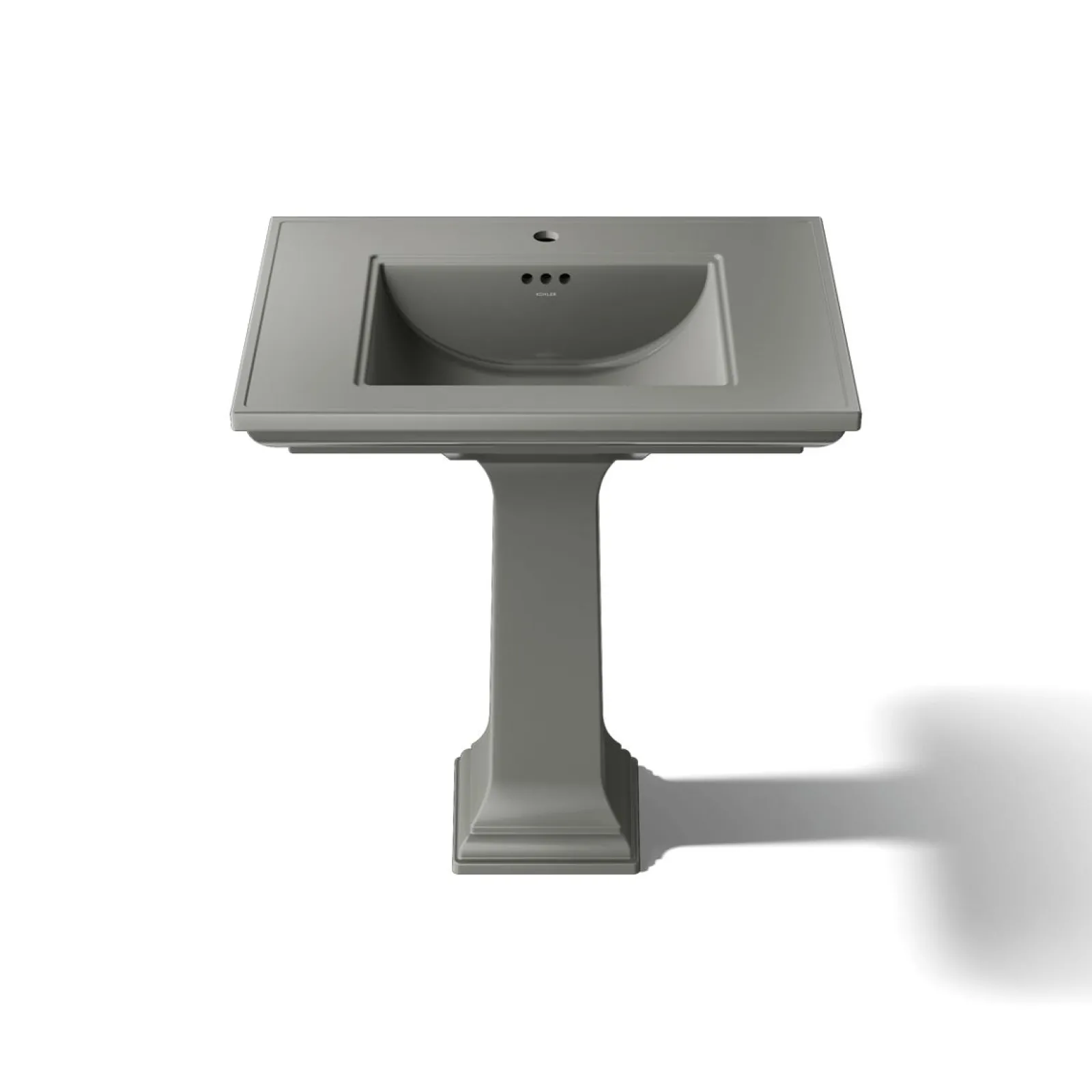 30-3/4" rectangular pedestal bathroom sink^Kohler Hot