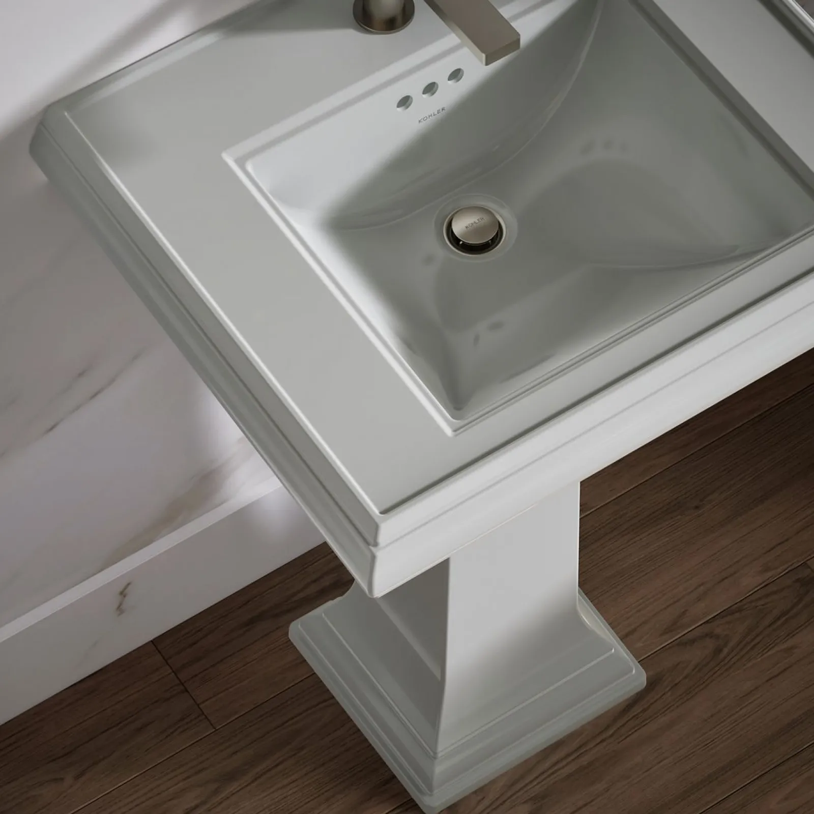 24-1/4" rectangular pedestal bathroom sink^Kohler Discount