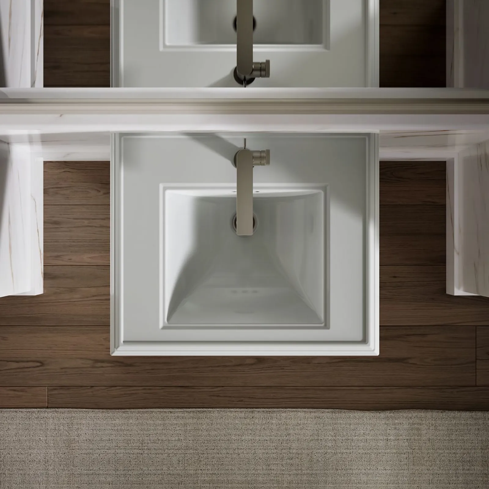 24-1/4" rectangular pedestal bathroom sink^Kohler Discount
