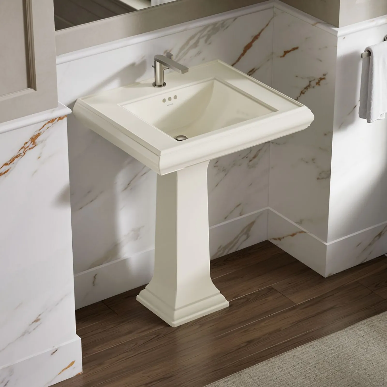 27-1/4" rectangular pedestal bathroom sink^Kohler Online