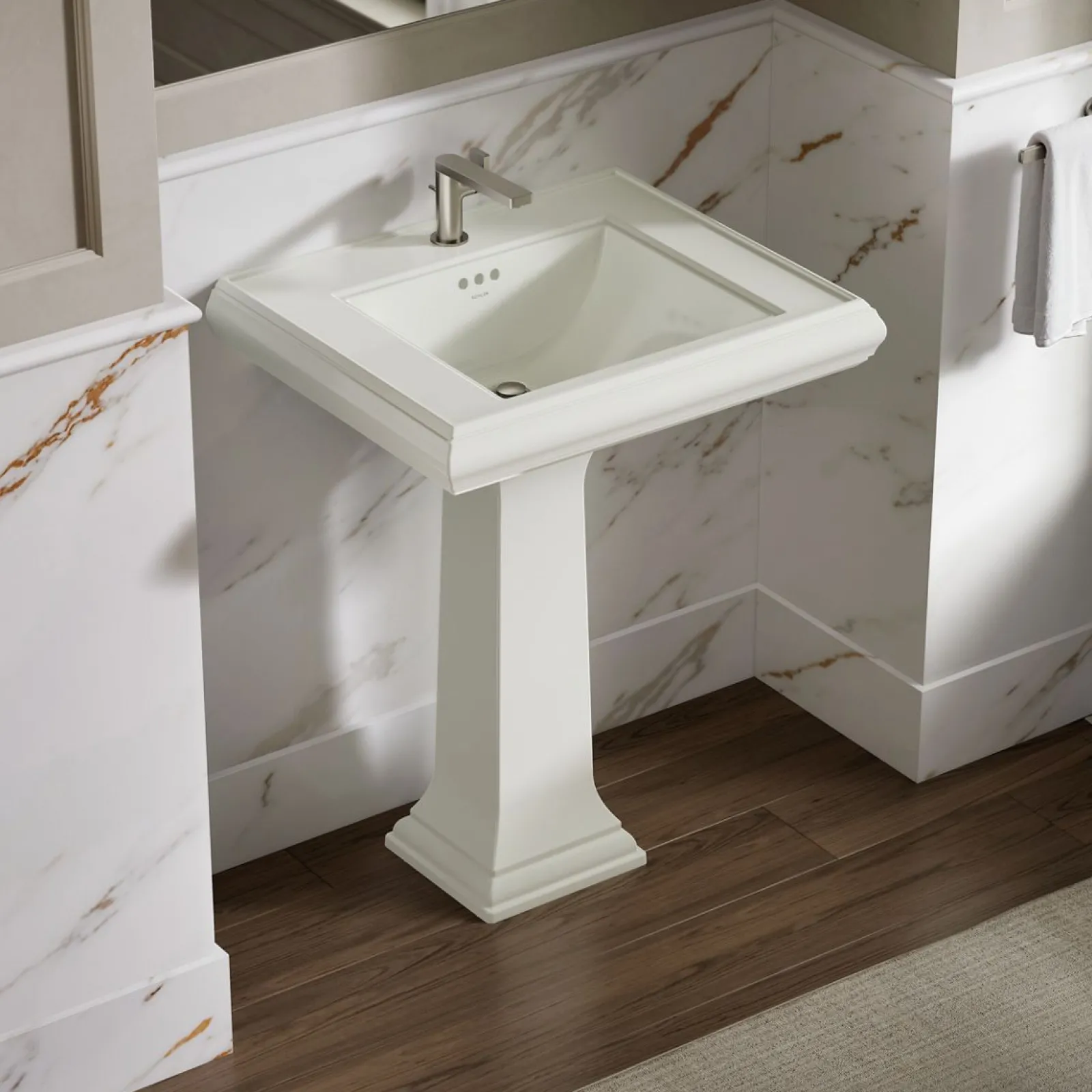27-1/4" rectangular pedestal bathroom sink^Kohler Online