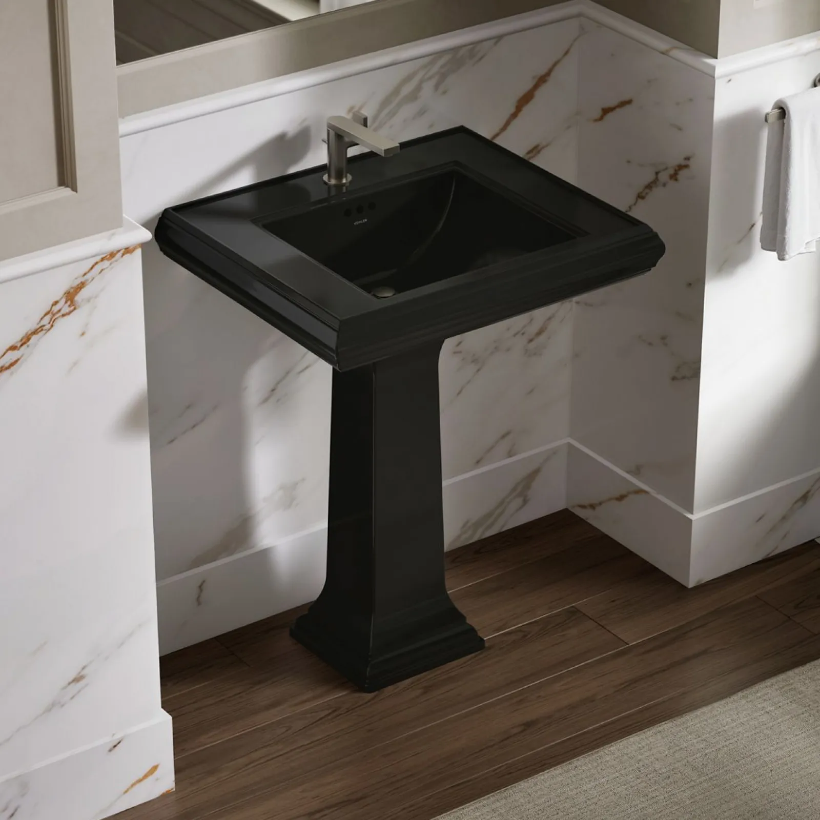 27-1/4" rectangular pedestal bathroom sink^Kohler Online