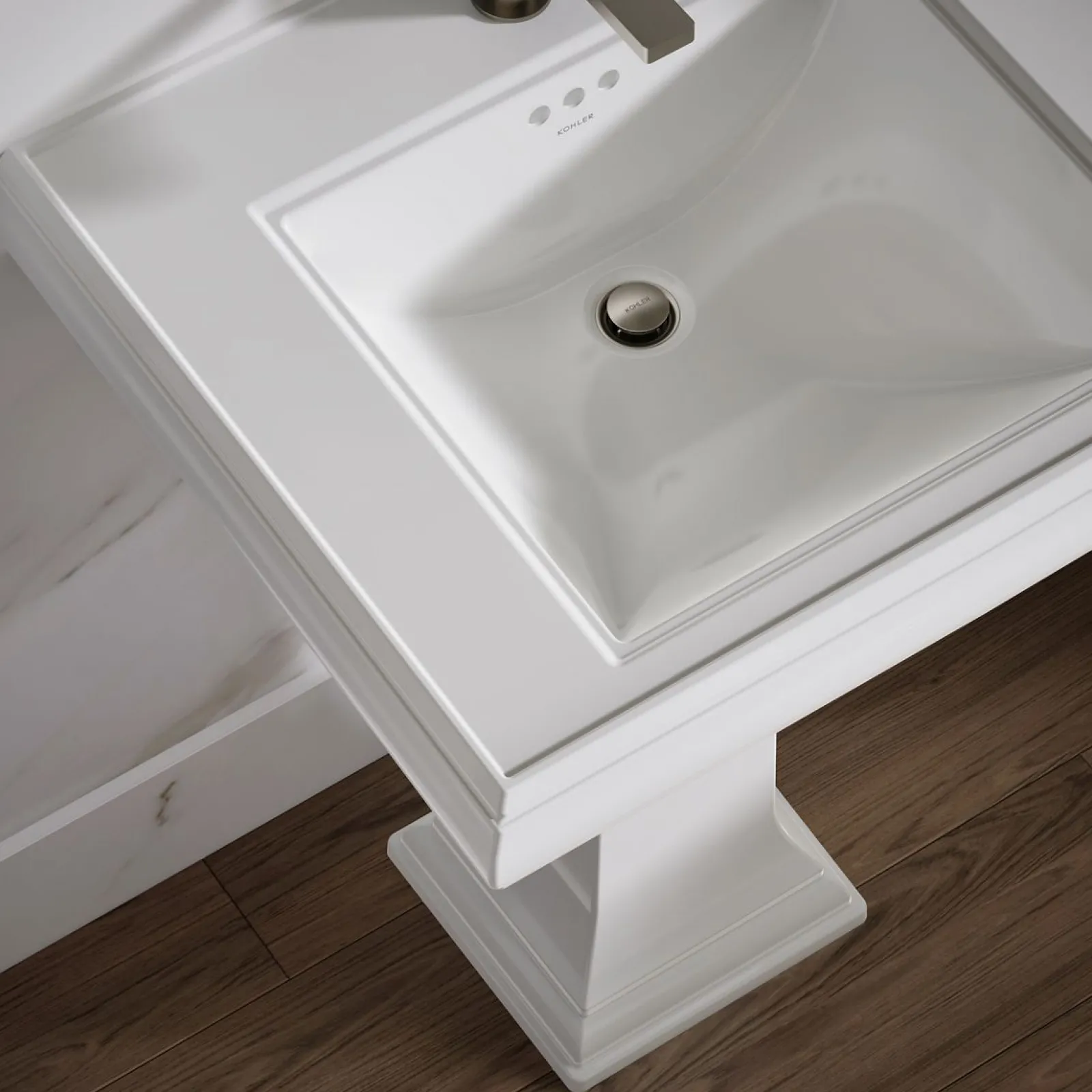 27-1/4" rectangular pedestal bathroom sink^Kohler Online