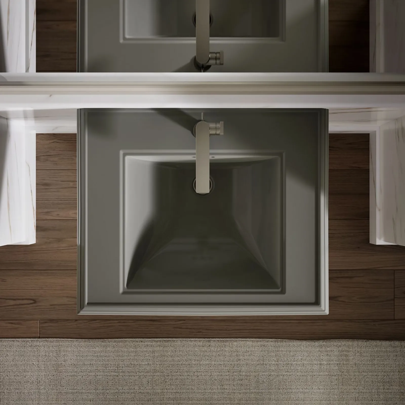 27-1/4" rectangular pedestal bathroom sink^Kohler Online