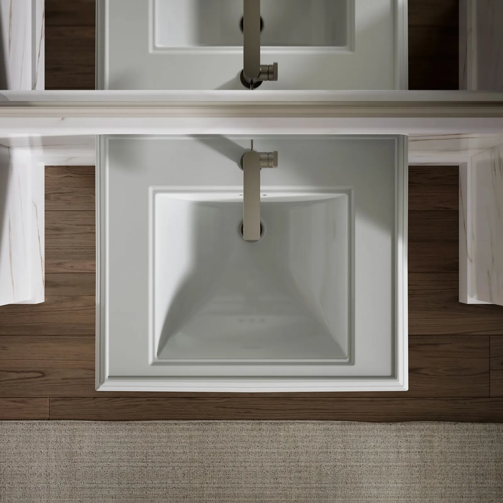27-1/4" rectangular pedestal bathroom sink^Kohler Online