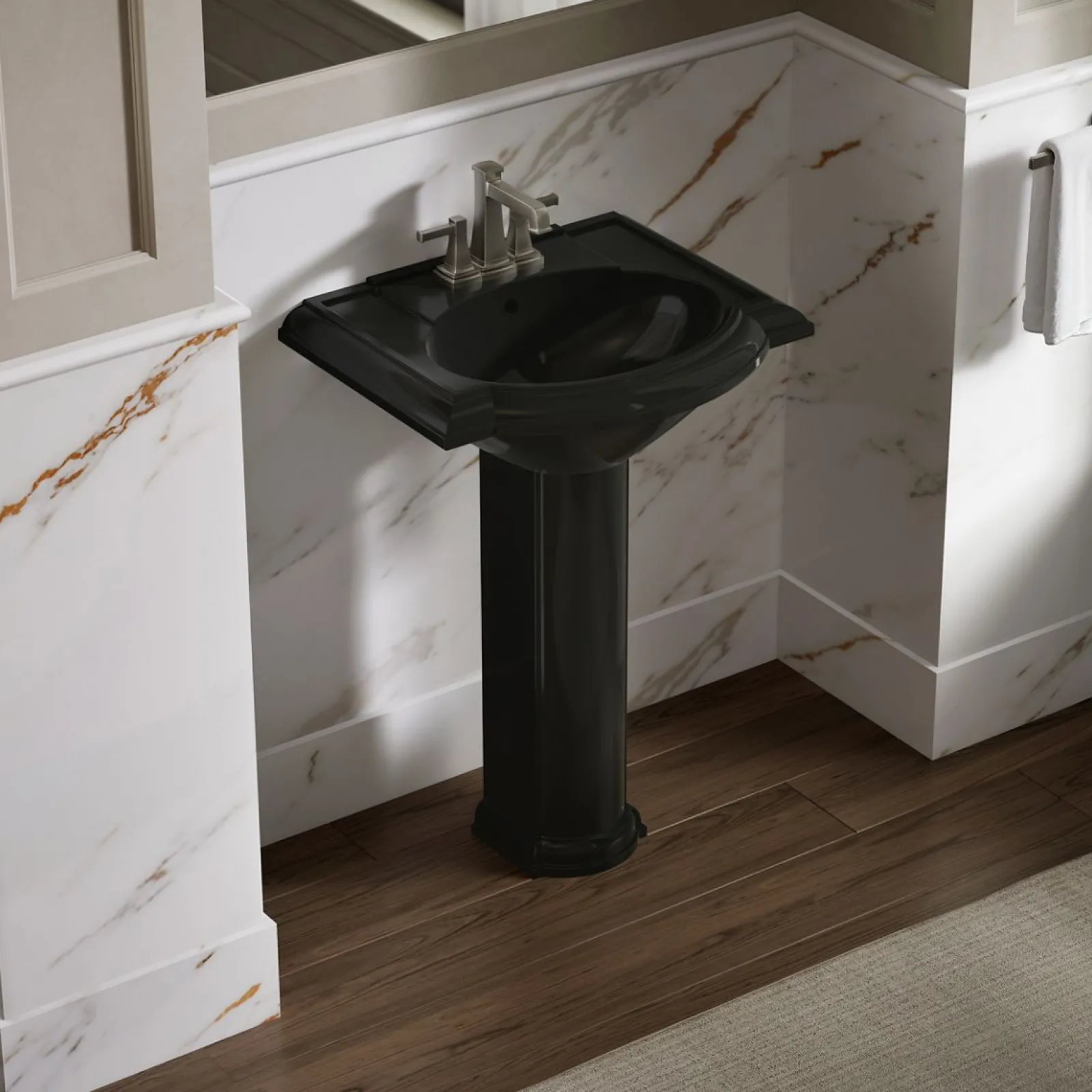 24-1/4" rectangular pedestal bathroom sink^Kohler Discount