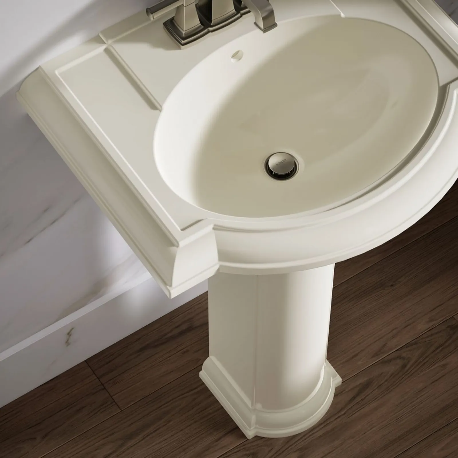 24-1/4" rectangular pedestal bathroom sink^Kohler Discount