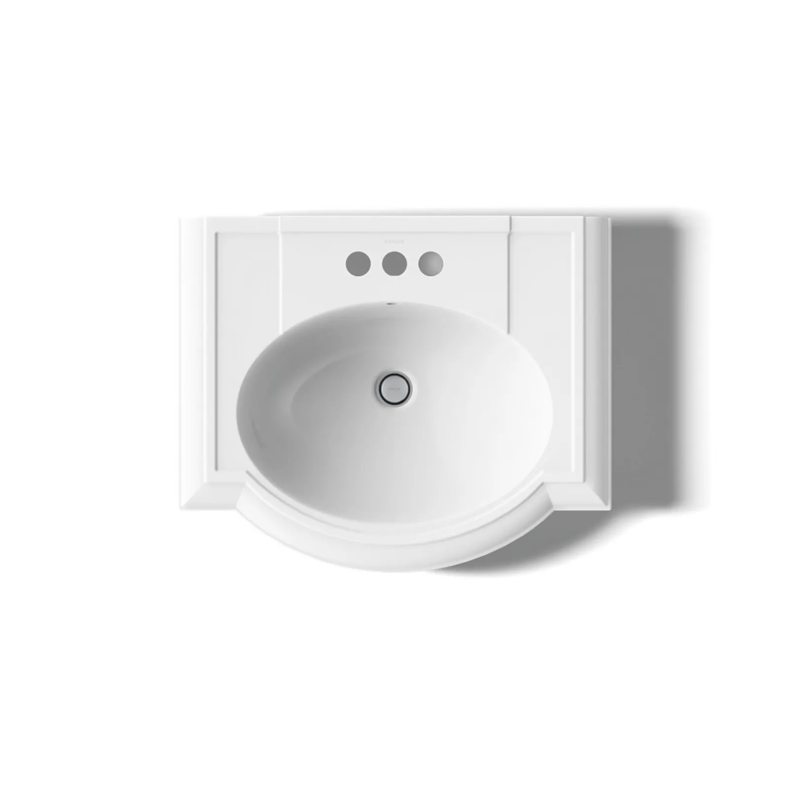 24-1/4" rectangular pedestal bathroom sink^Kohler Discount