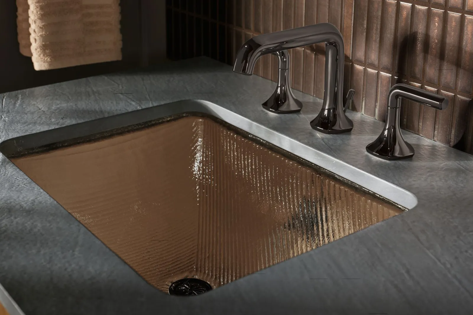 20" rectangular undermount bathroom sink, no overflow^Kohler Best