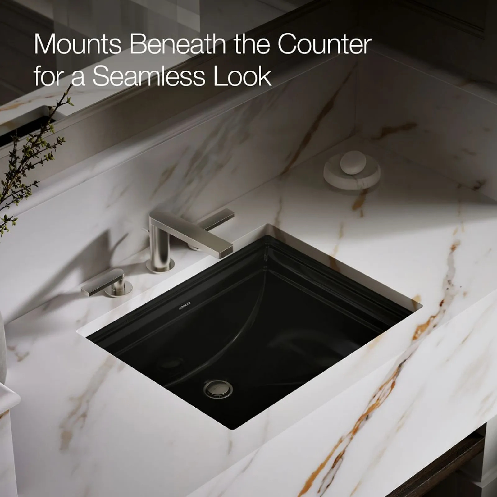 20" rectangular undermount bathroom sink^Kohler Clearance