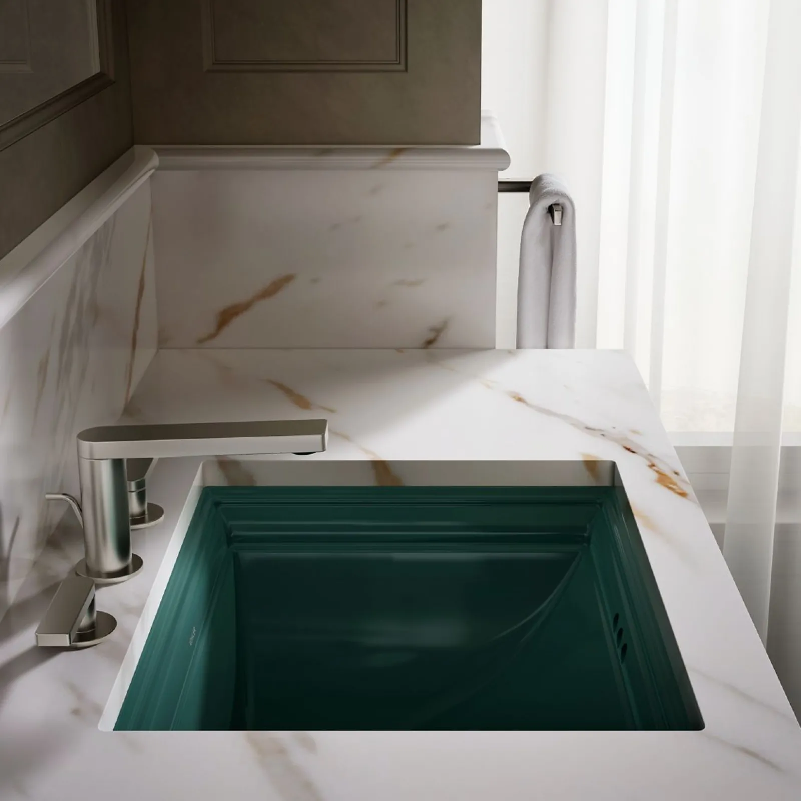 20" rectangular undermount bathroom sink^Kohler Clearance