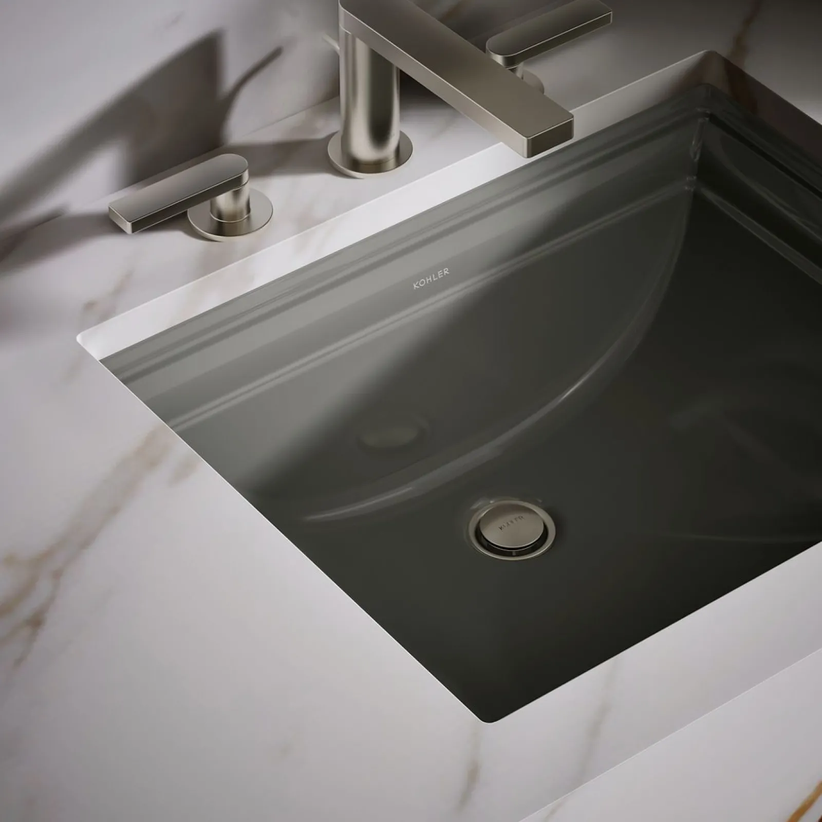 20" rectangular undermount bathroom sink^Kohler Clearance