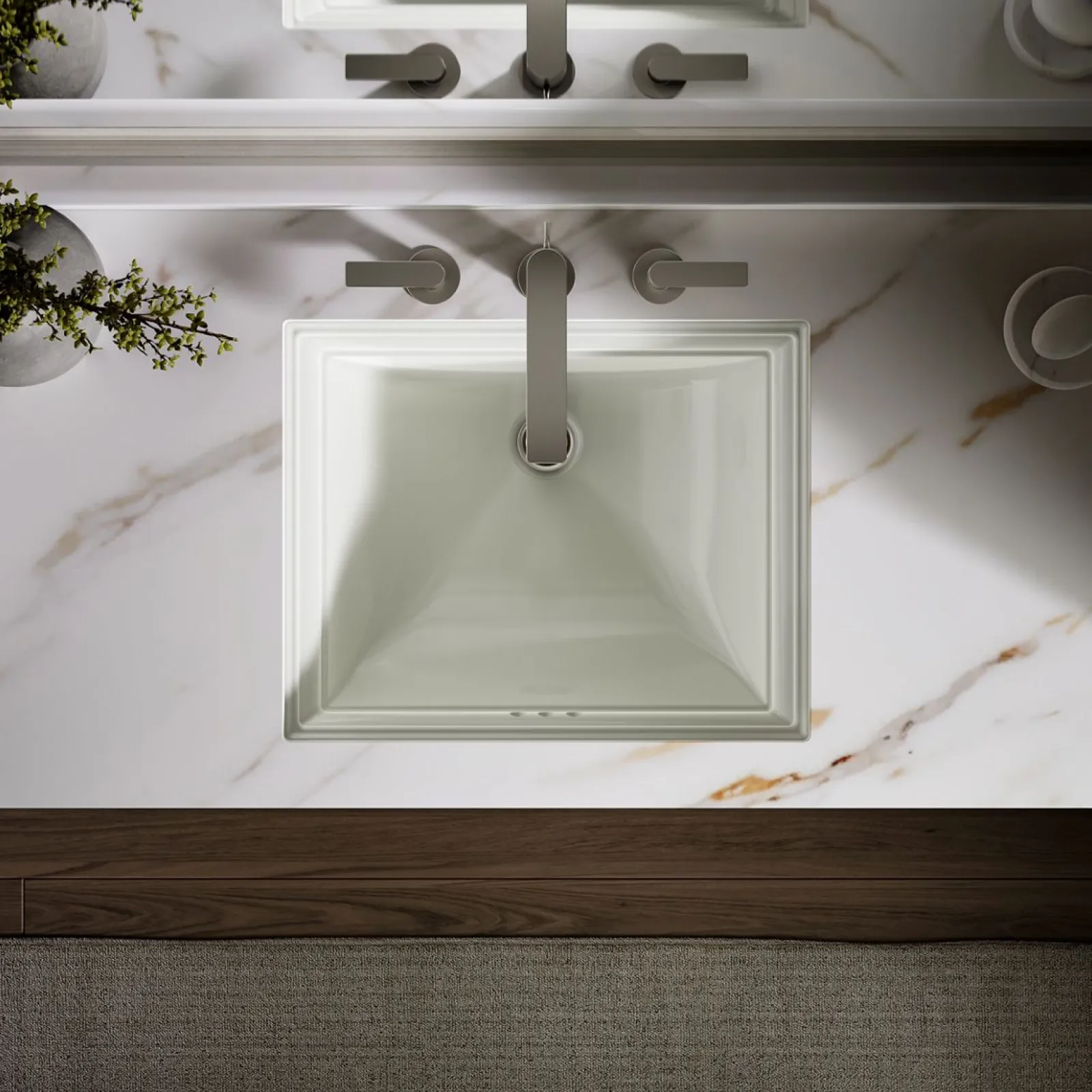 20" rectangular undermount bathroom sink^Kohler Clearance