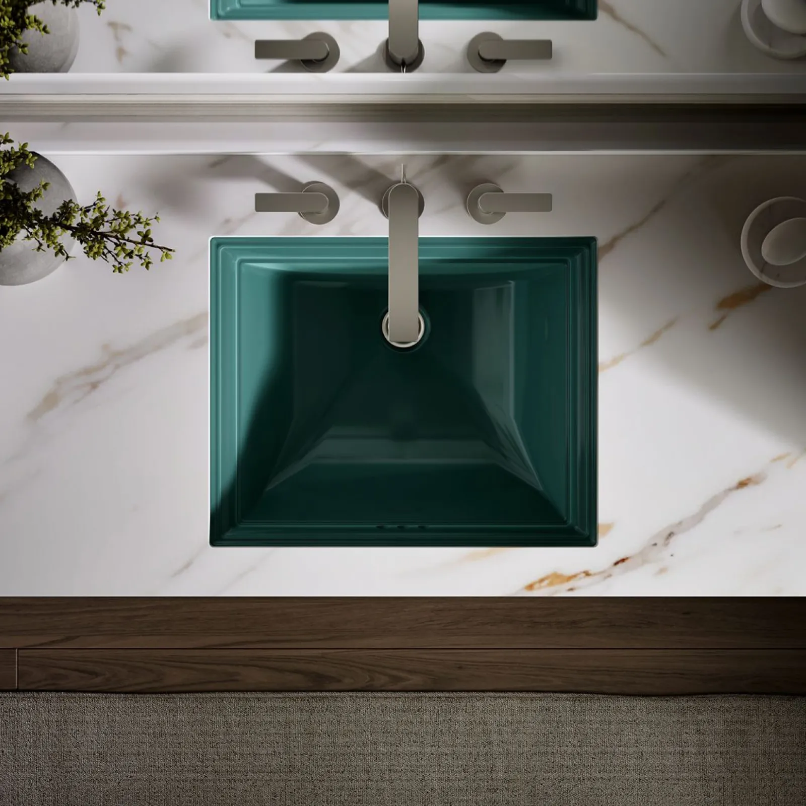 20" rectangular undermount bathroom sink^Kohler Clearance