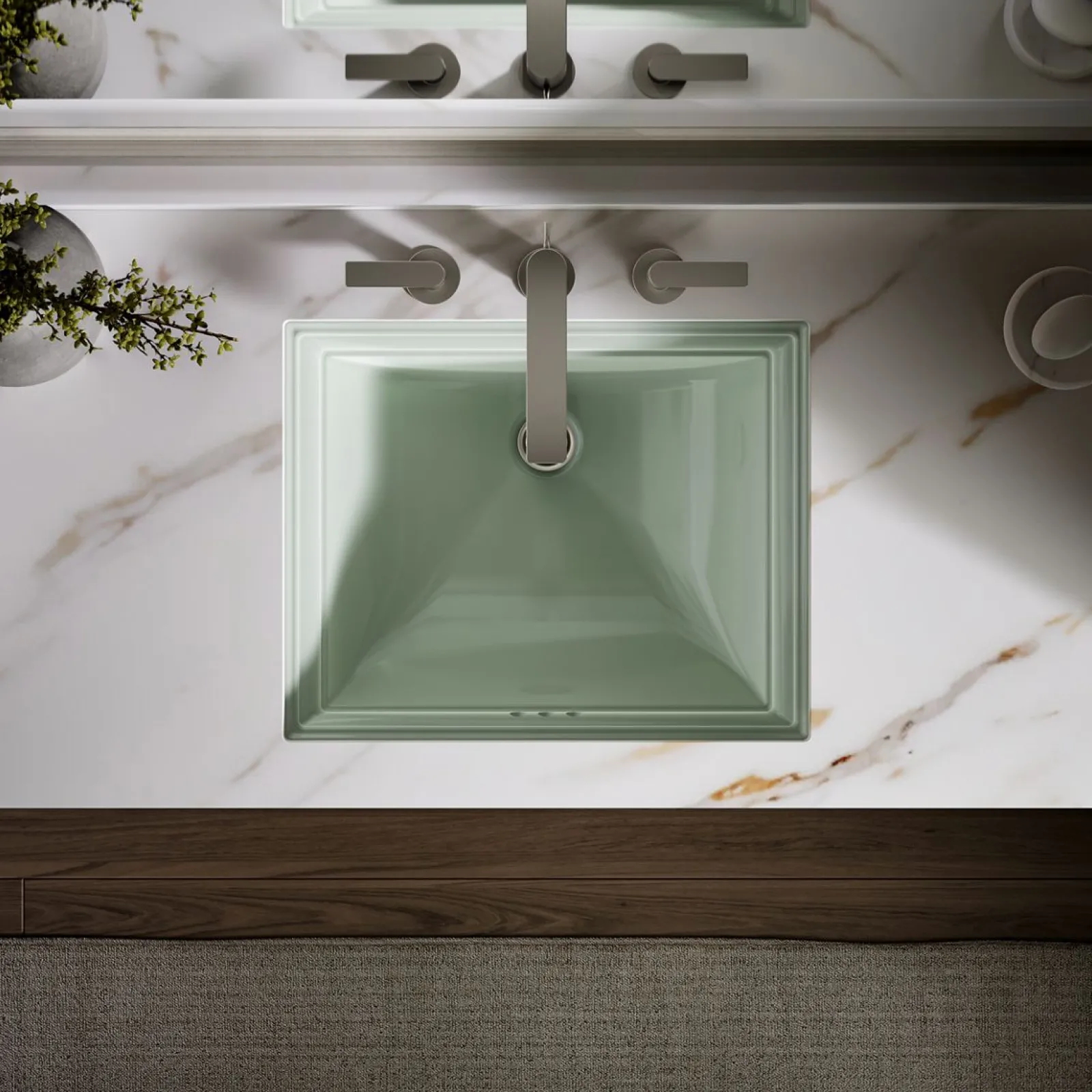 20" rectangular undermount bathroom sink^Kohler Clearance