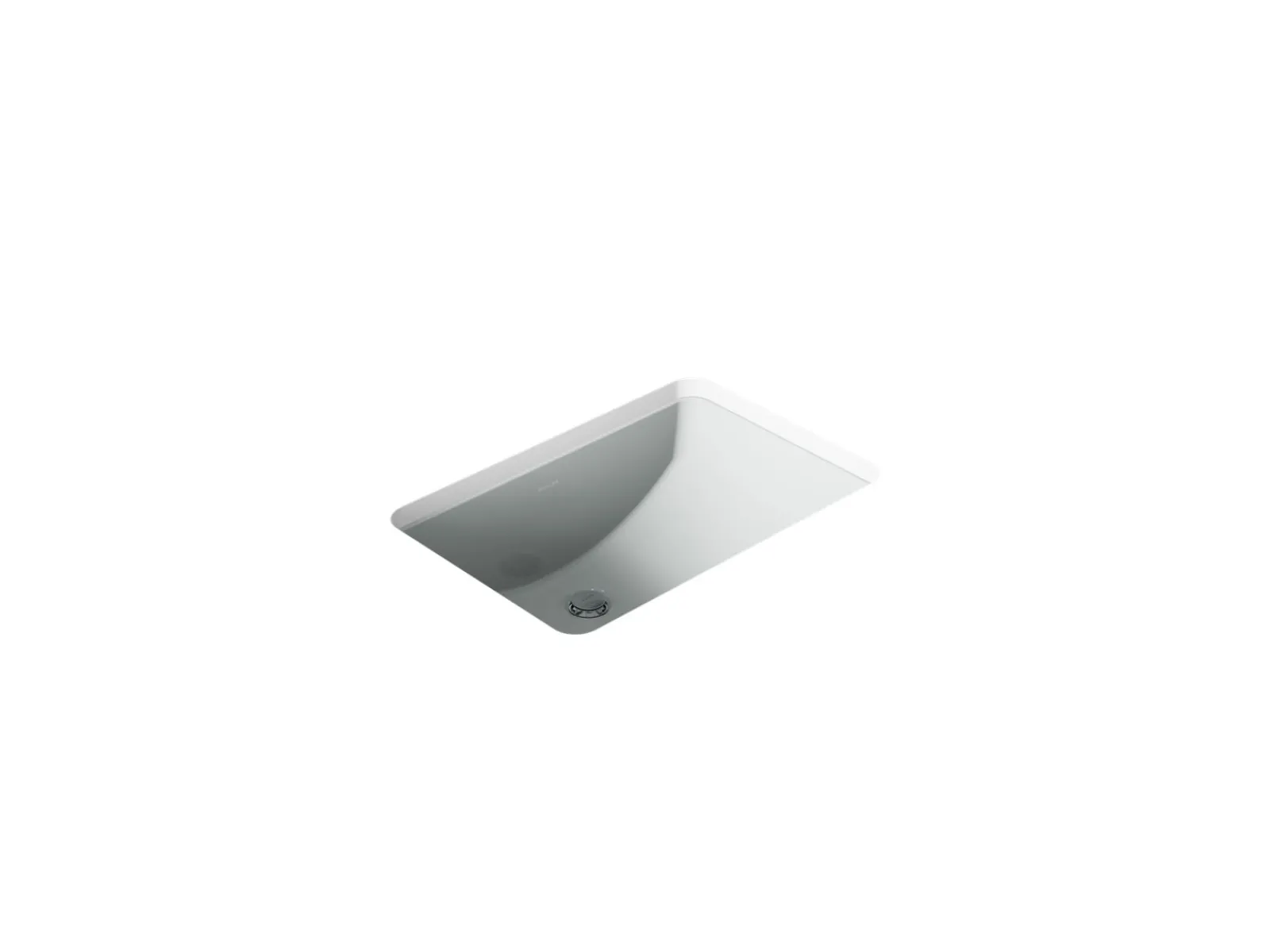 21" rectangular undermount bathroom sink^Kohler