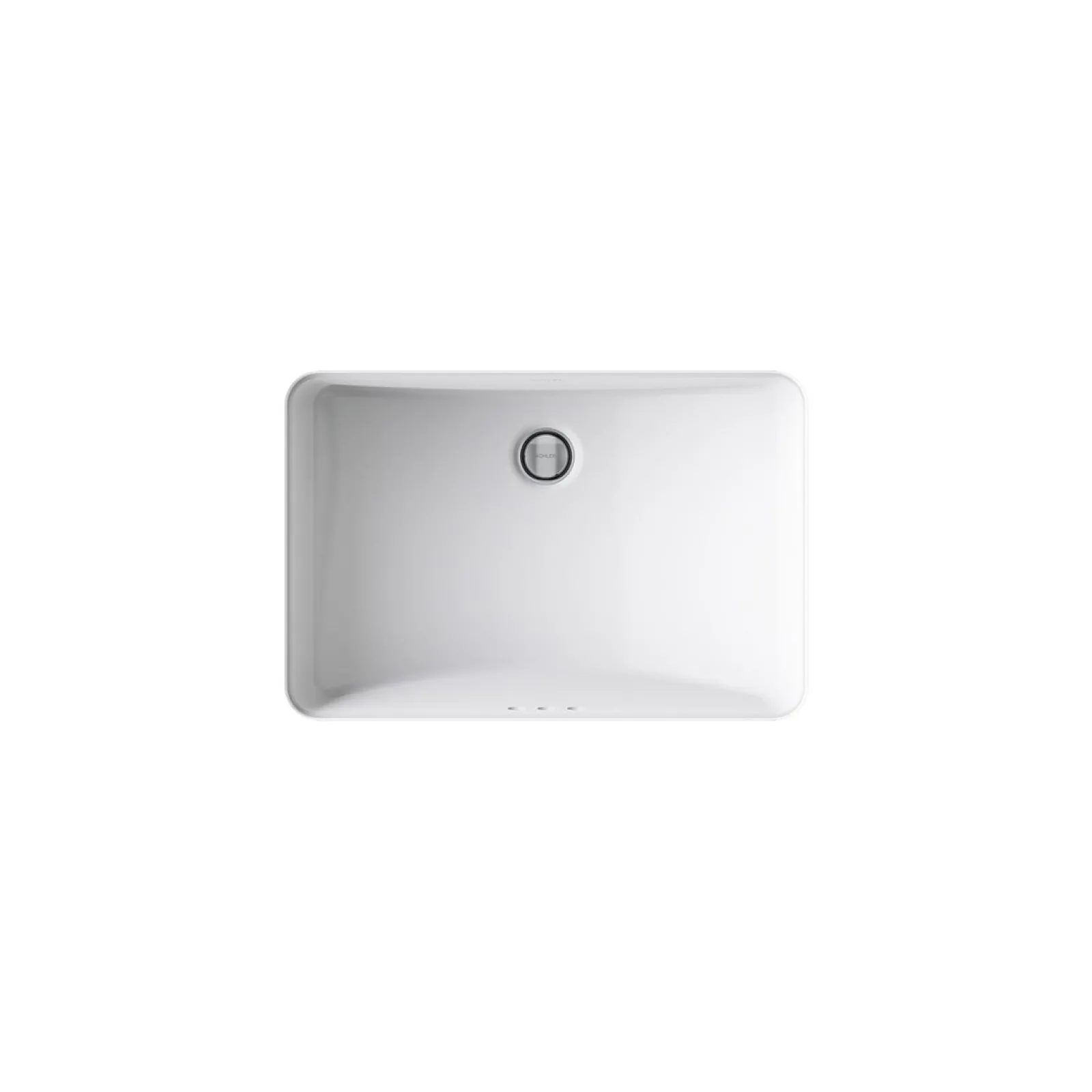 21" rectangular undermount bathroom sink^Kohler