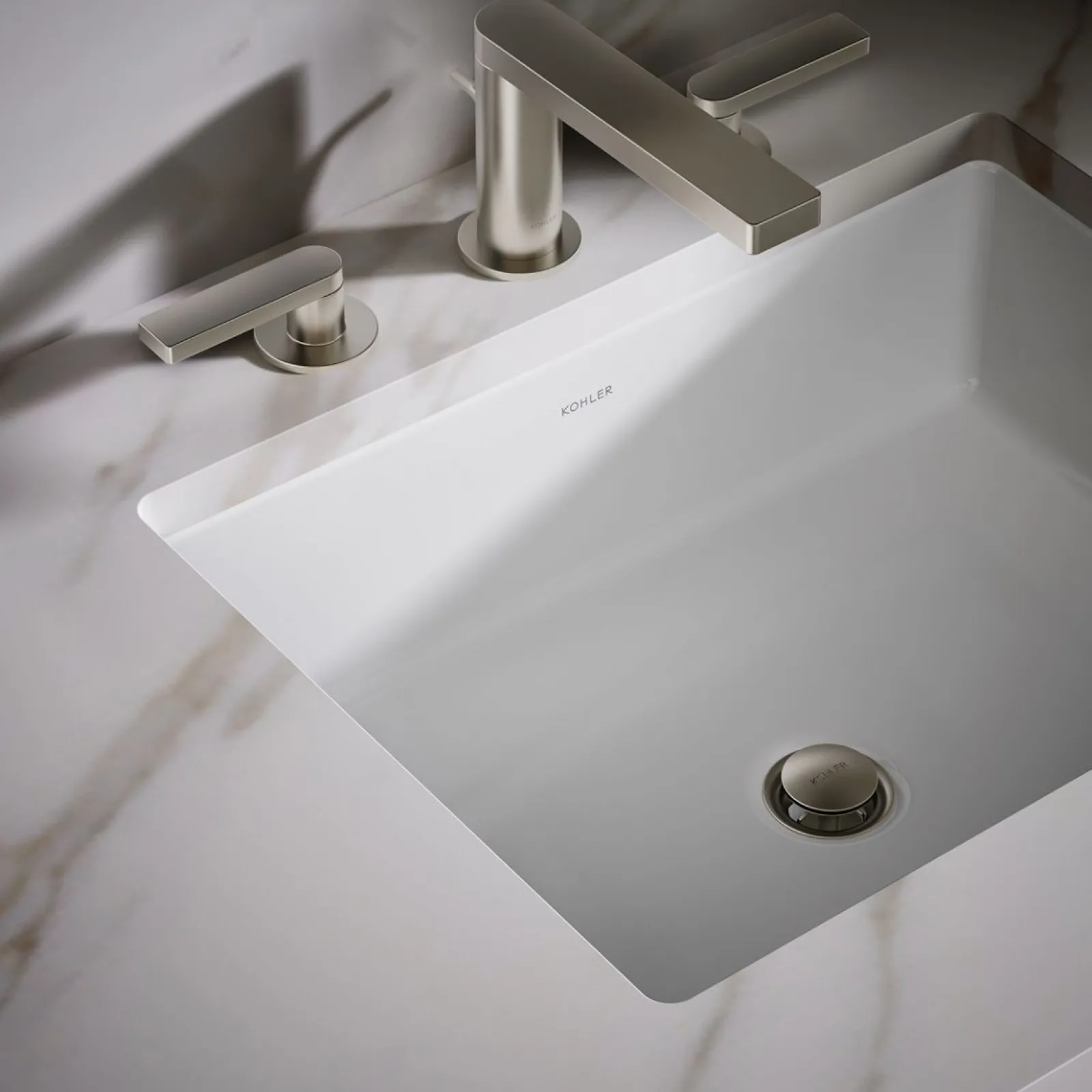 19-3/4" rectangular undermount bathroom sink^Kohler Online