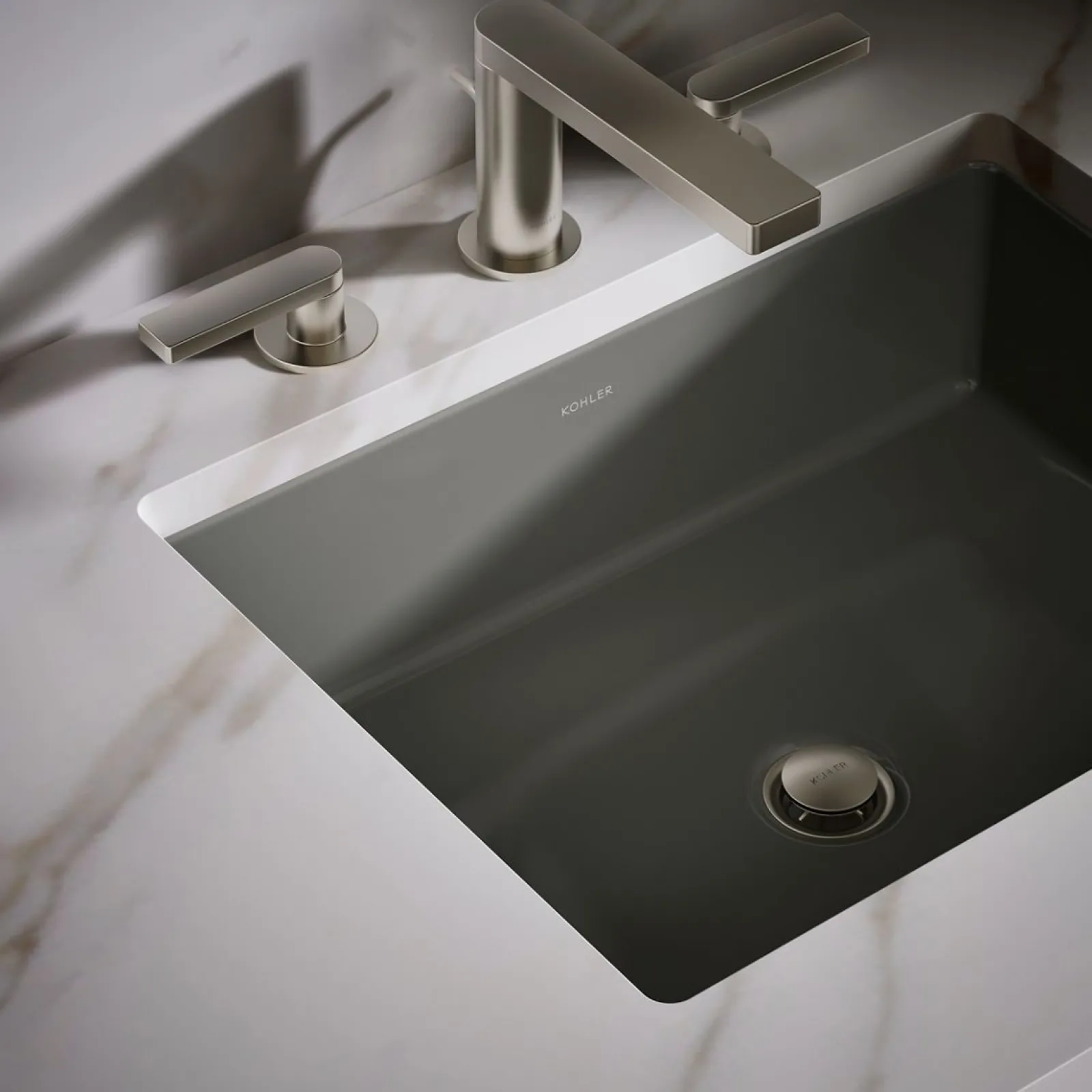 19-3/4" rectangular undermount bathroom sink^Kohler Online