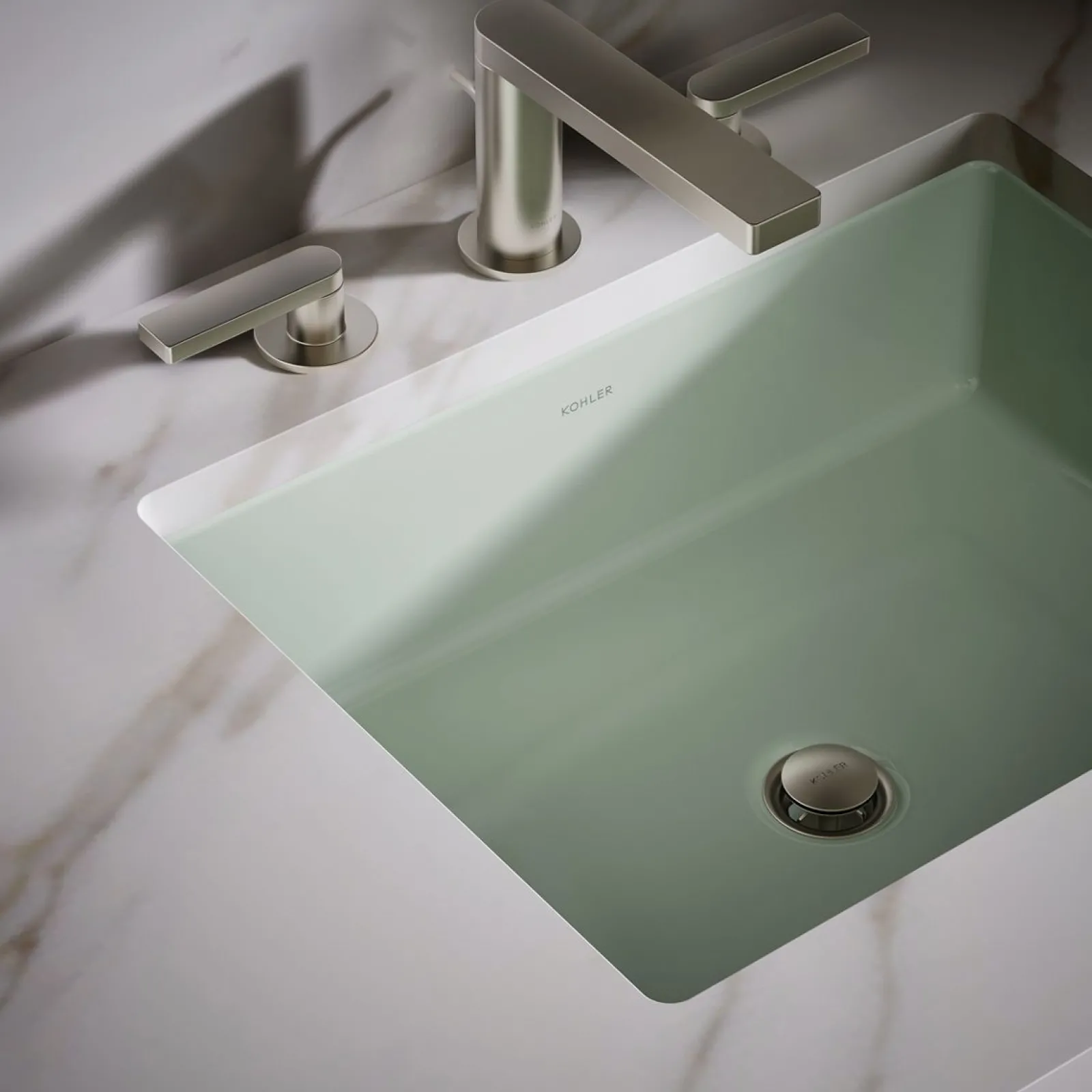 19-3/4" rectangular undermount bathroom sink^Kohler Online