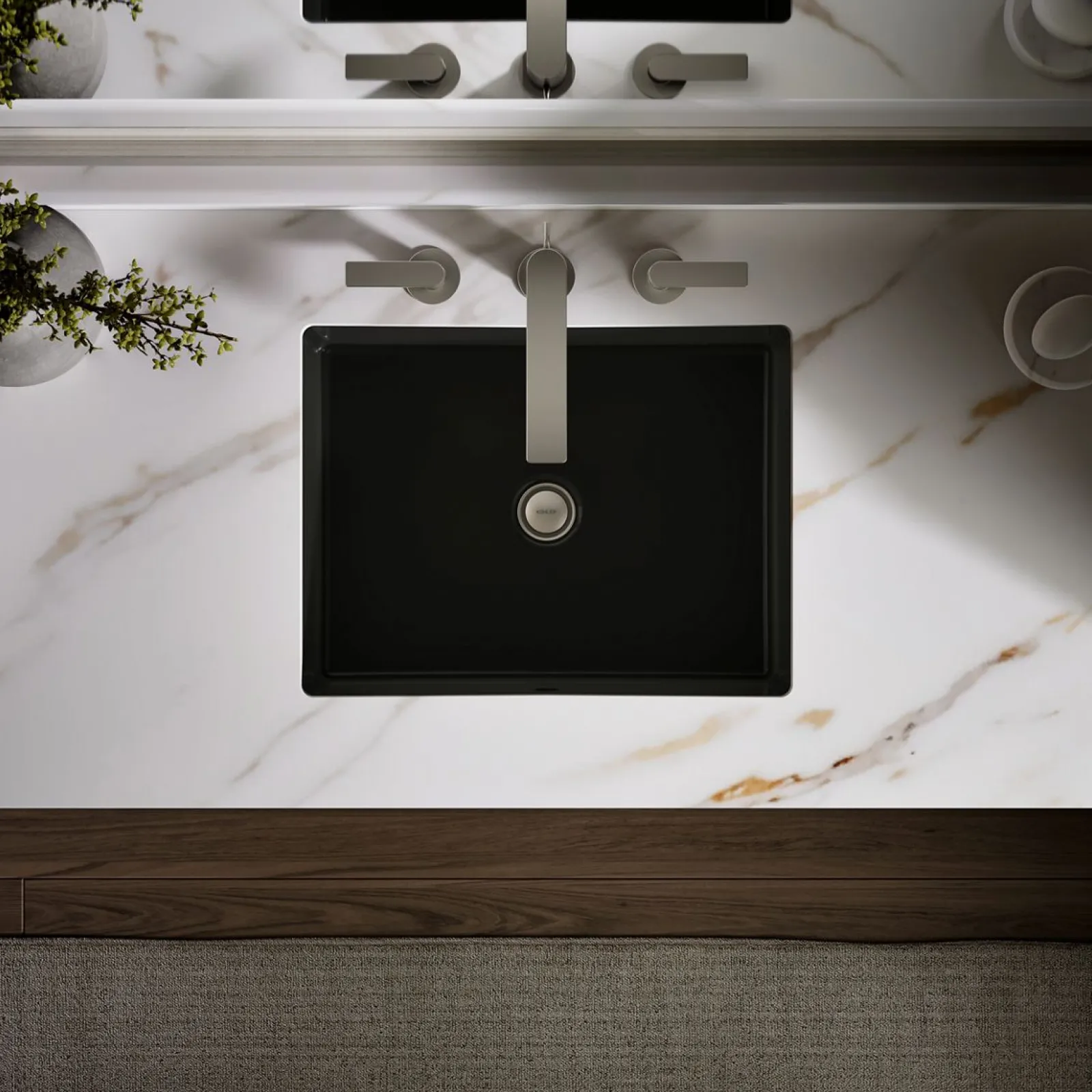 19-3/4" rectangular undermount bathroom sink^Kohler Online