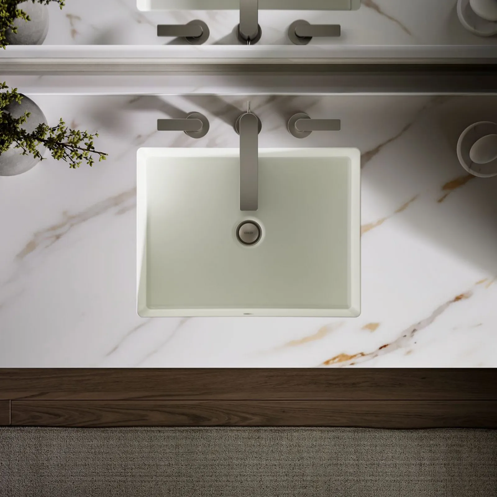 19-3/4" rectangular undermount bathroom sink^Kohler Online