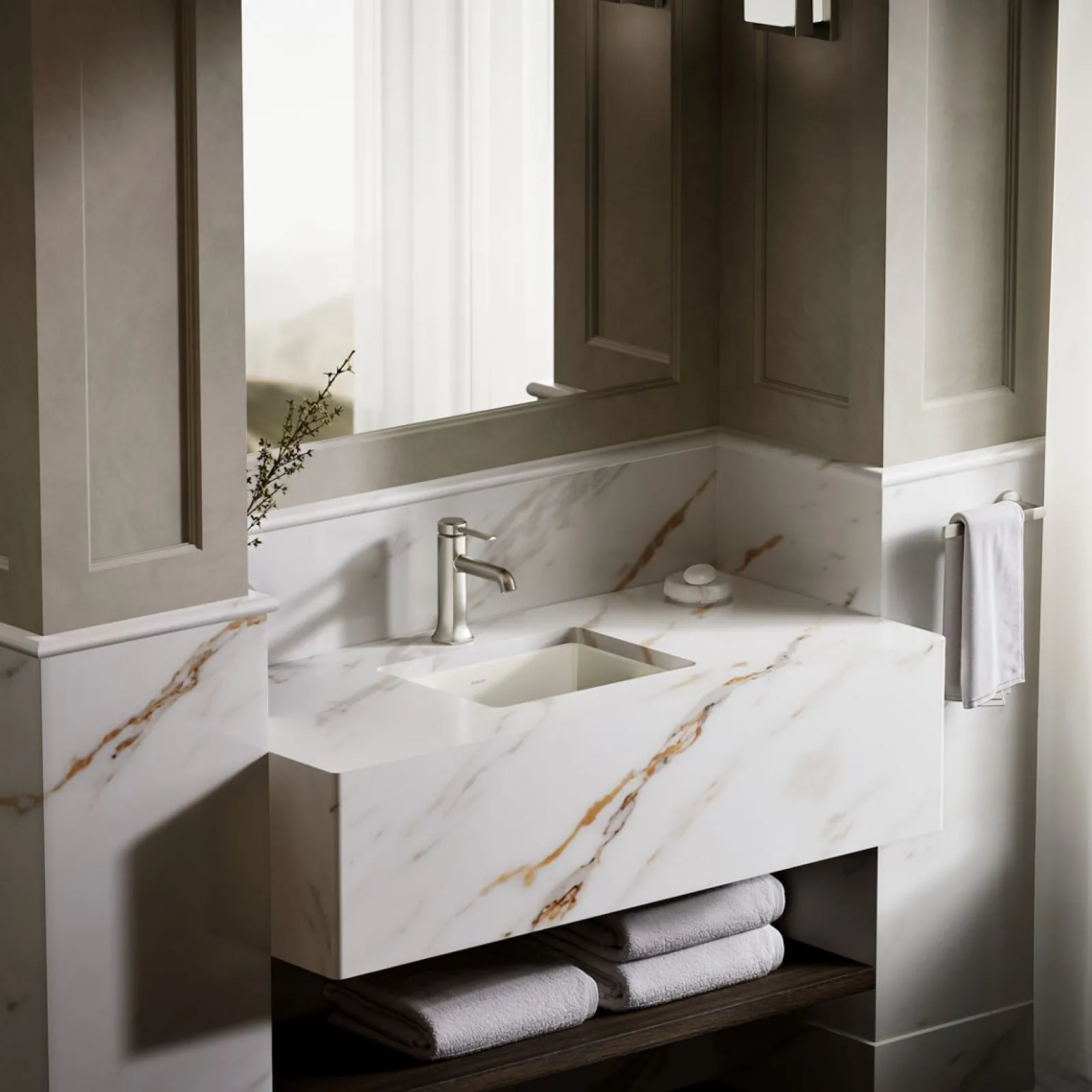 17" rectangular undermount bathroom sink^Kohler Discount