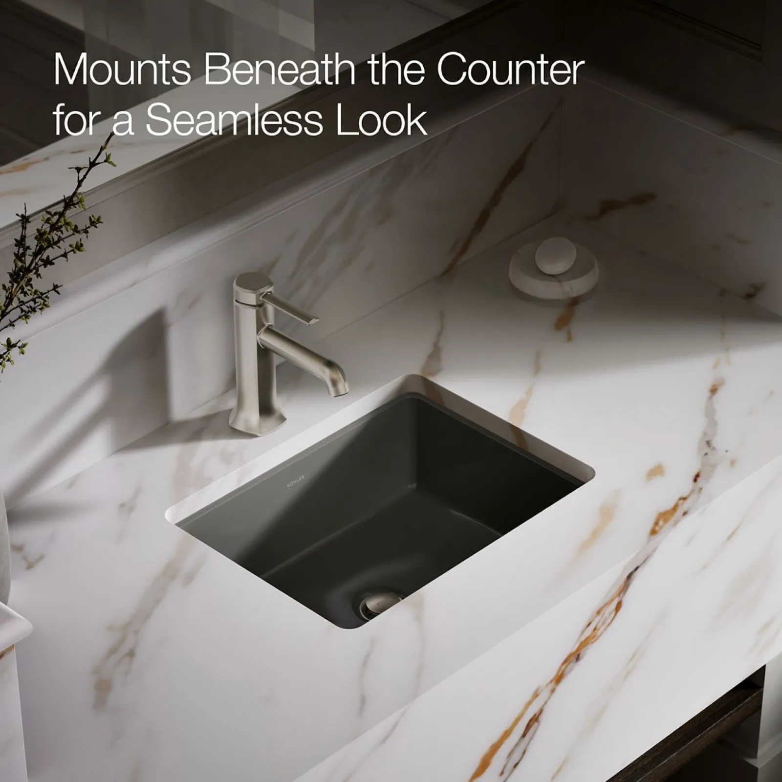 17" rectangular undermount bathroom sink^Kohler Discount
