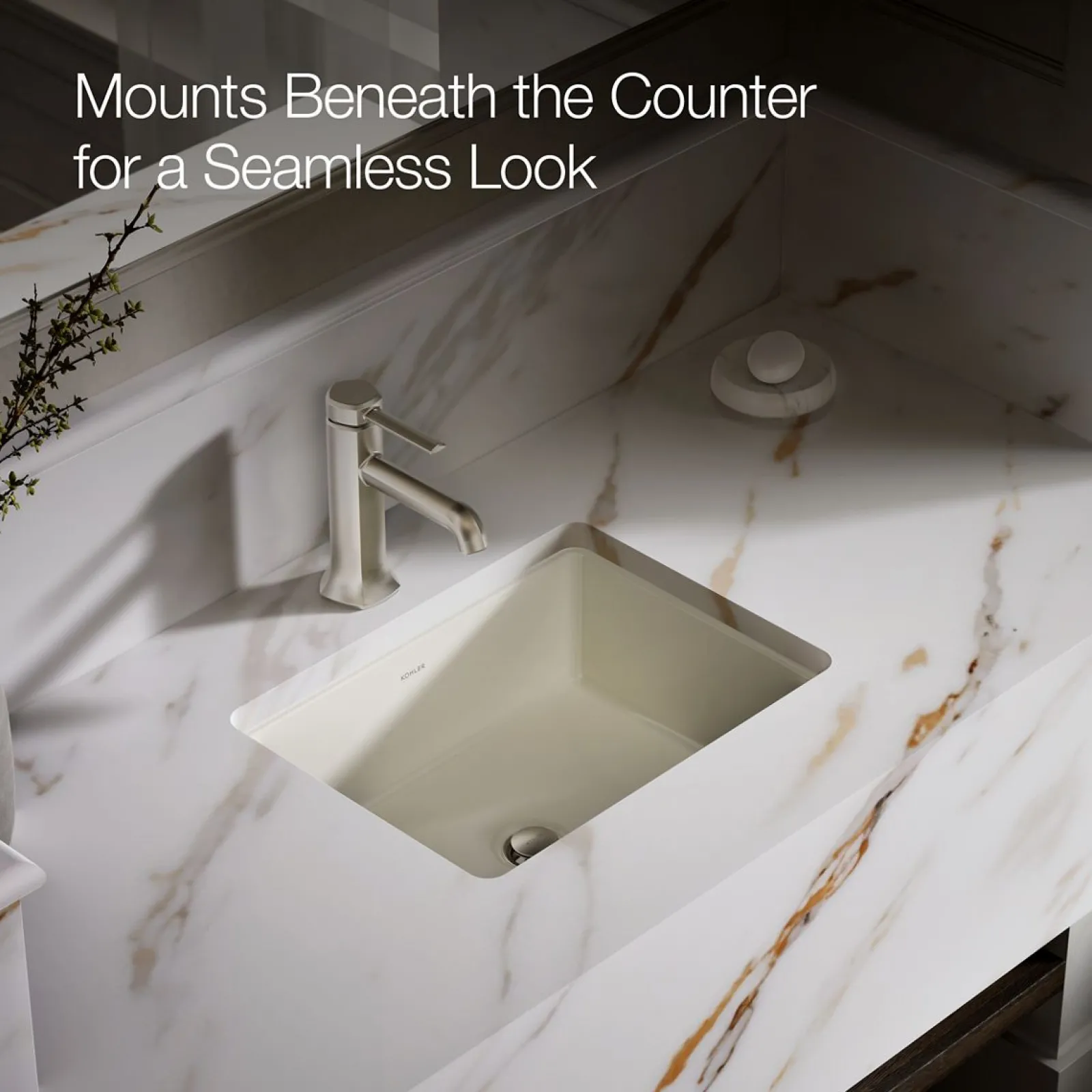 17" rectangular undermount bathroom sink^Kohler Discount