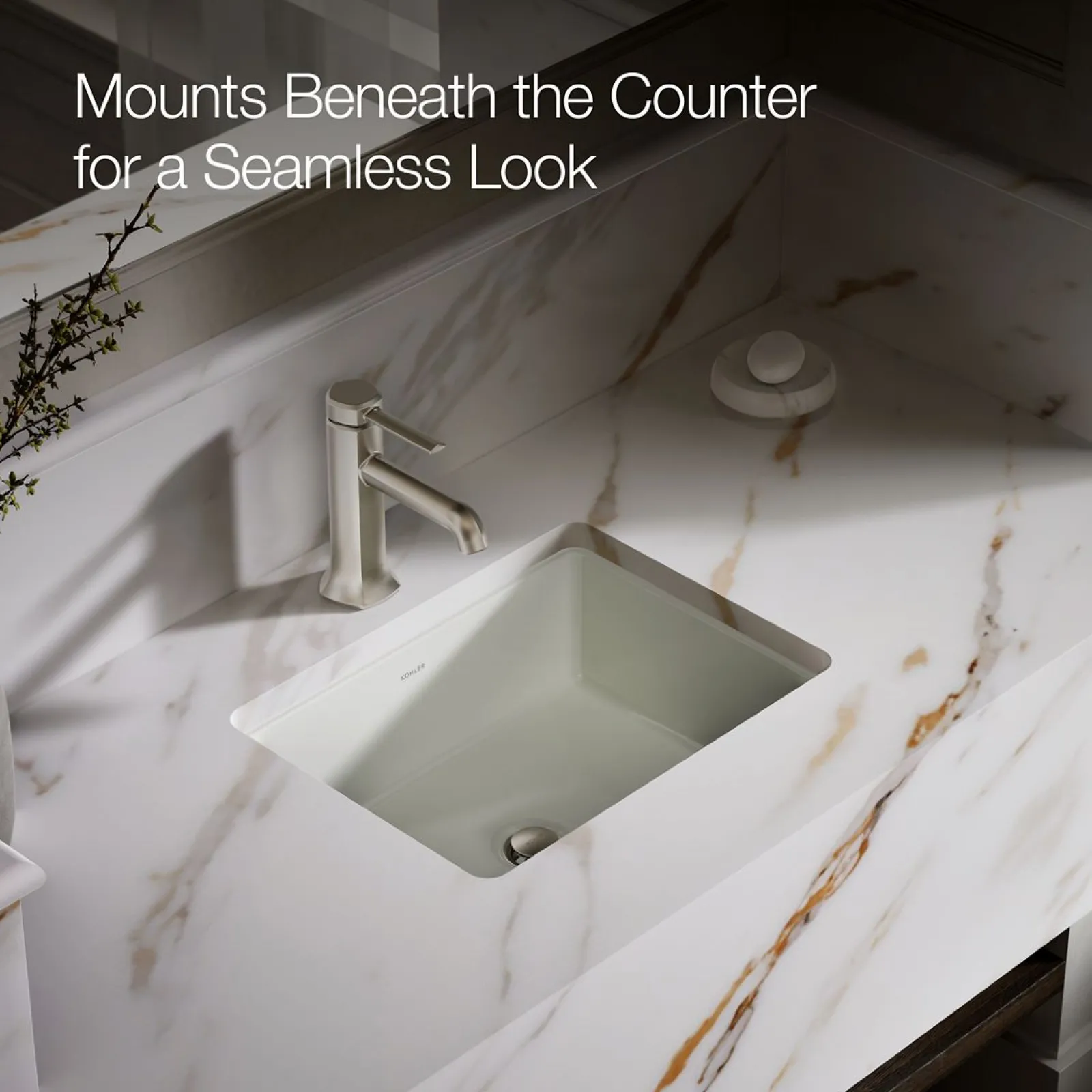 17" rectangular undermount bathroom sink^Kohler Discount
