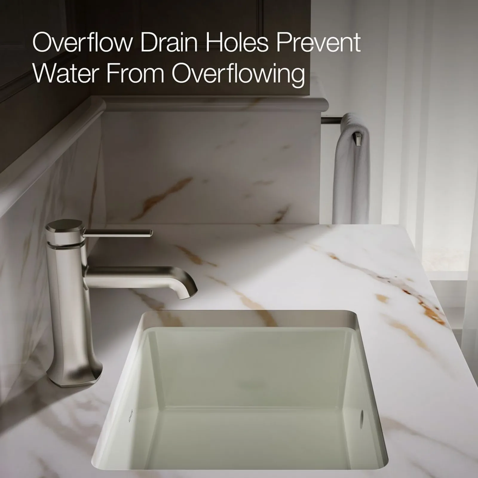 17" rectangular undermount bathroom sink^Kohler Discount