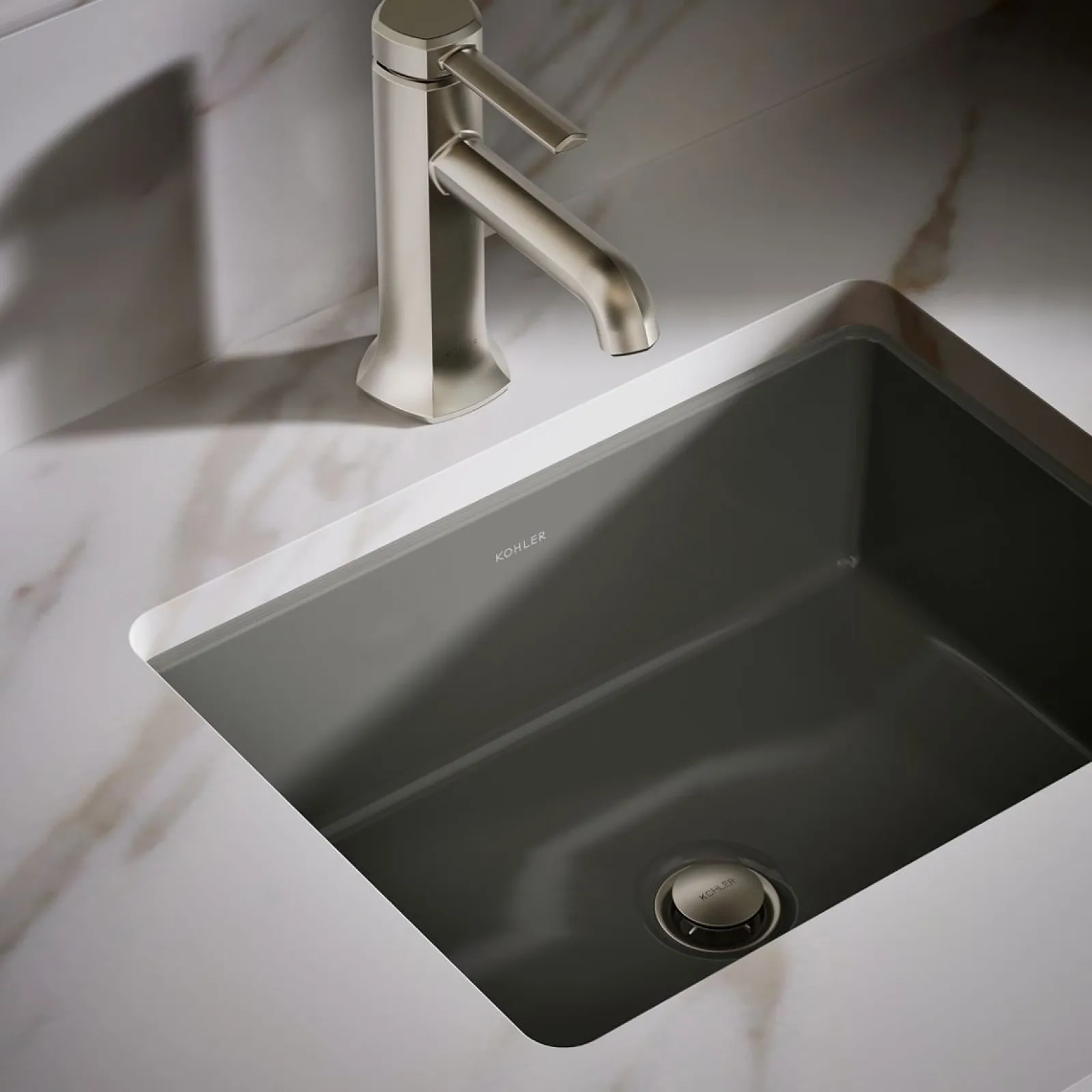 17" rectangular undermount bathroom sink^Kohler Discount