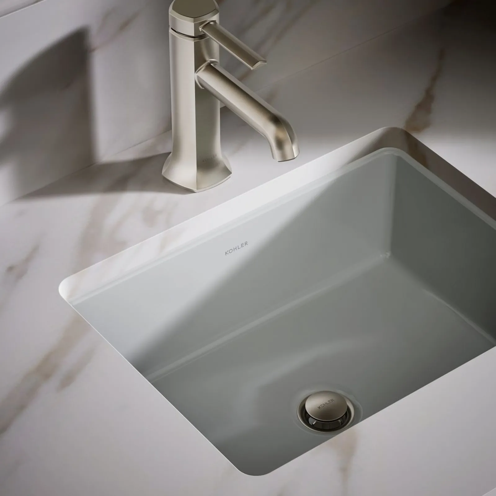 17" rectangular undermount bathroom sink^Kohler Discount