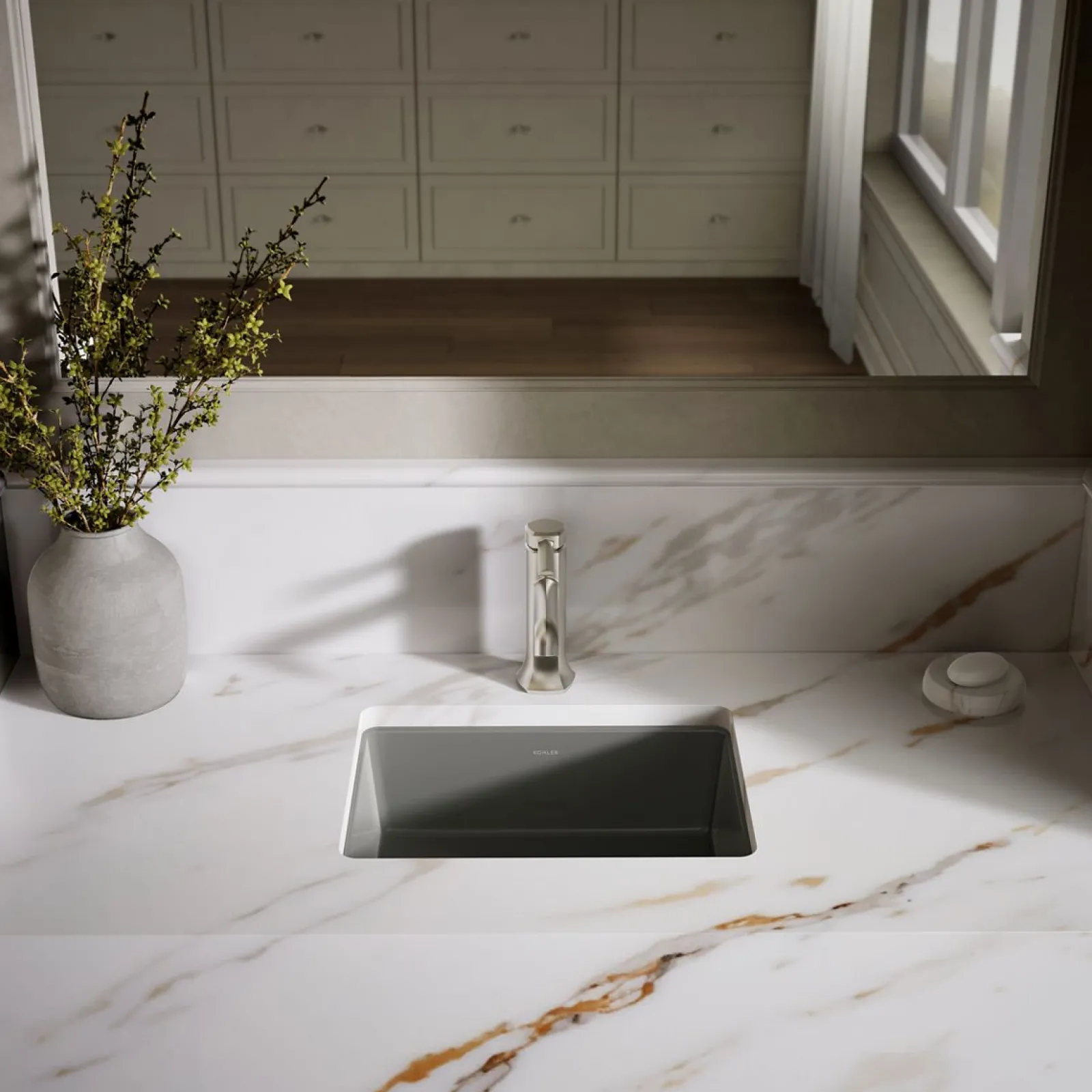 17" rectangular undermount bathroom sink^Kohler Discount