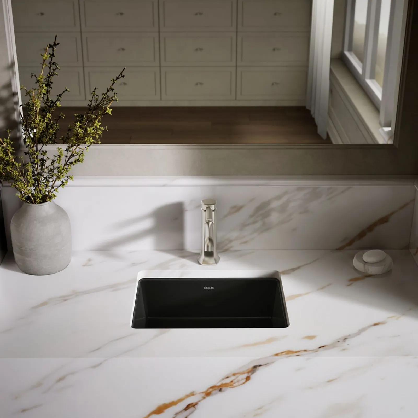 17" rectangular undermount bathroom sink^Kohler Discount