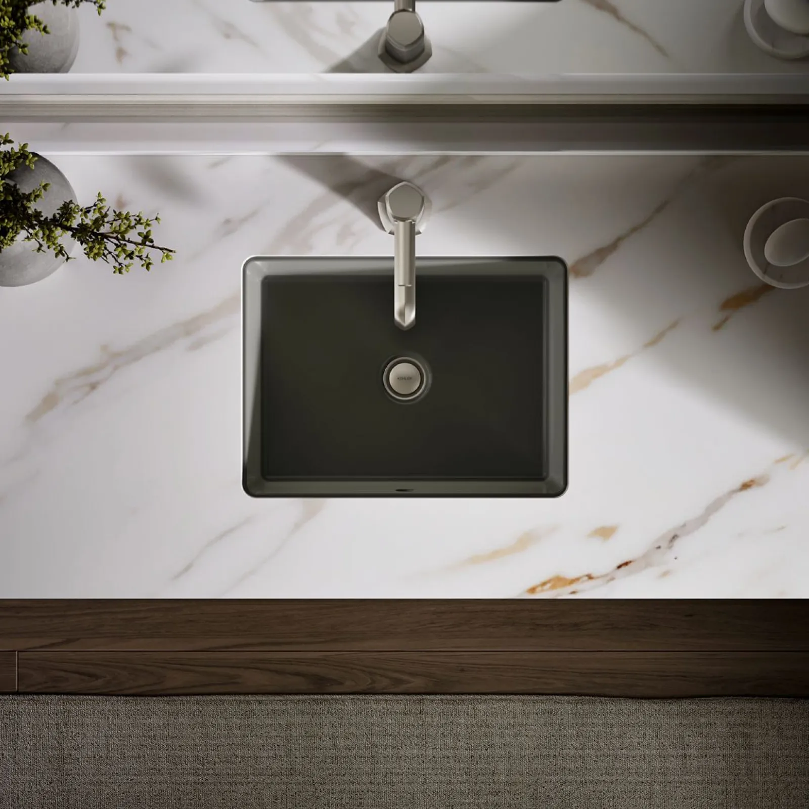17" rectangular undermount bathroom sink^Kohler Discount