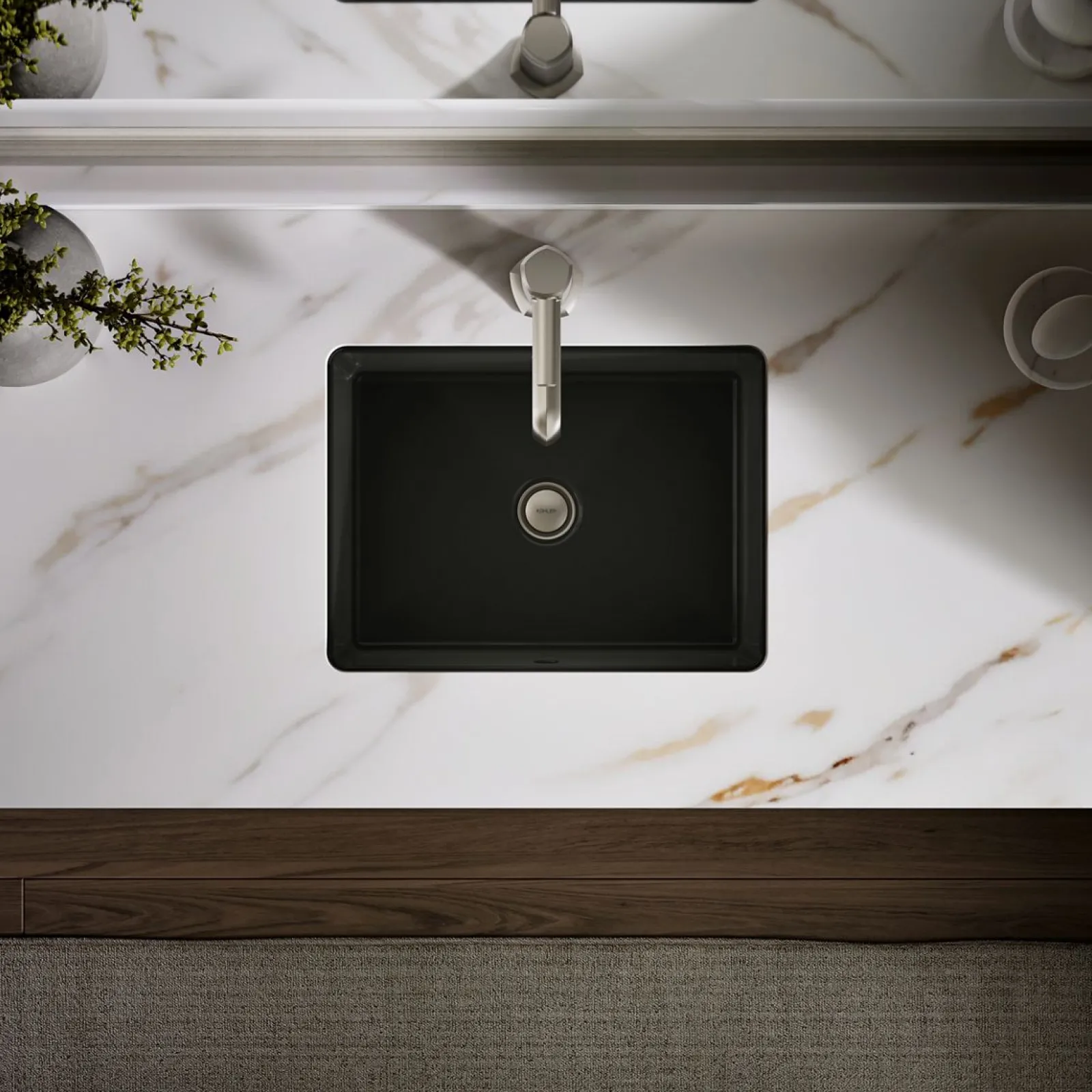 17" rectangular undermount bathroom sink^Kohler Discount