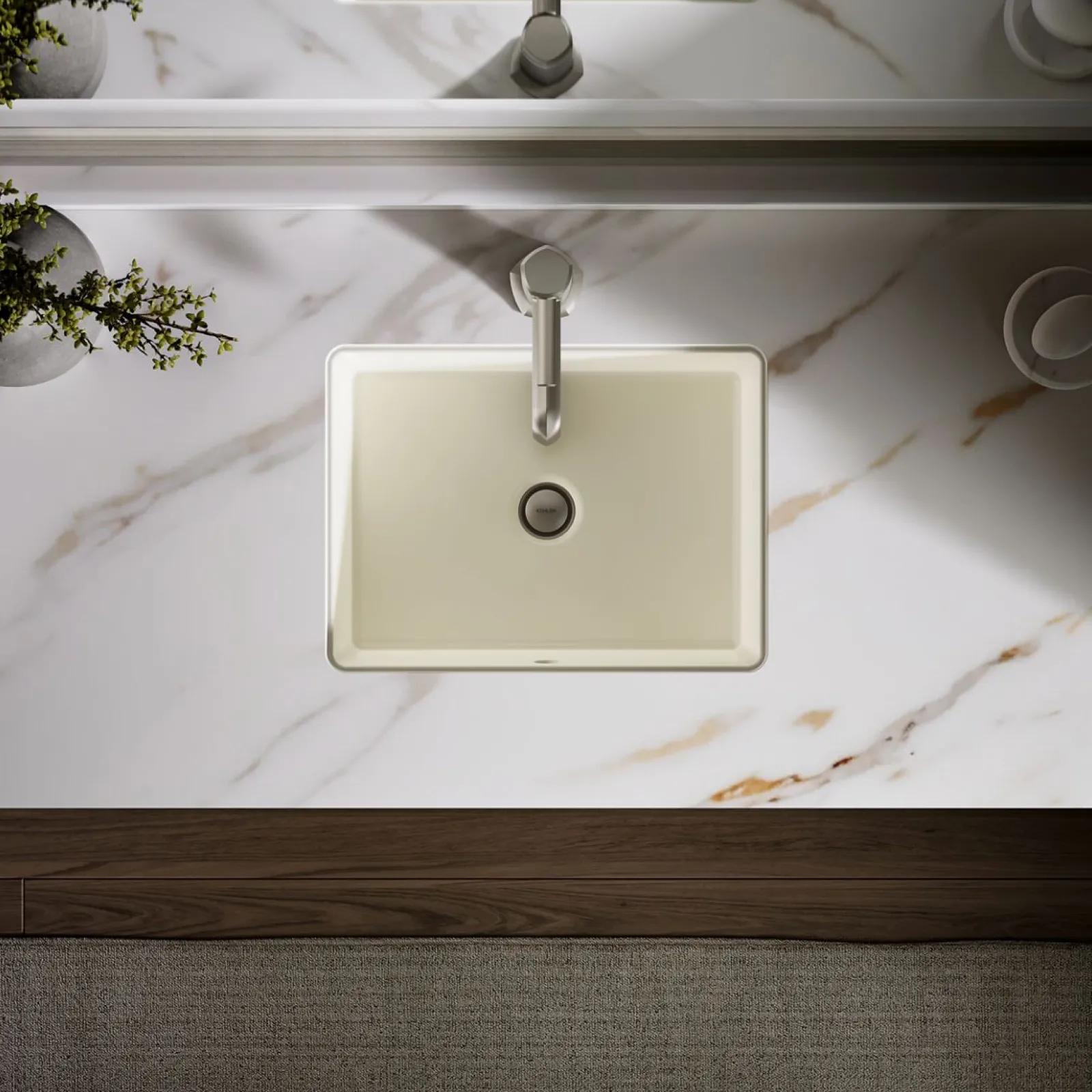 17" rectangular undermount bathroom sink^Kohler Discount