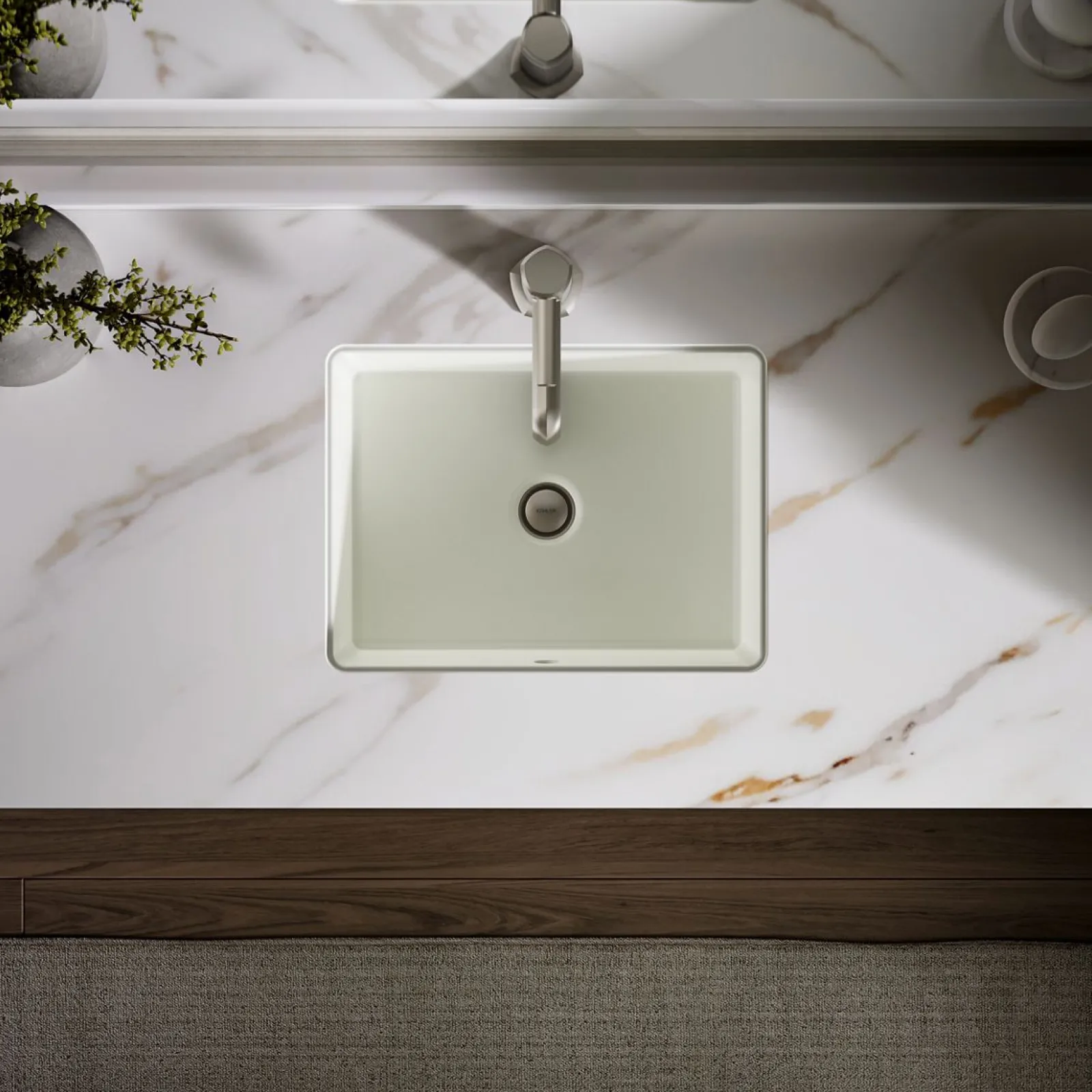 17" rectangular undermount bathroom sink^Kohler Discount