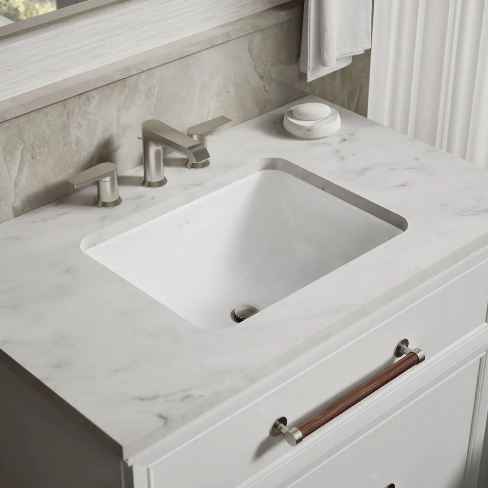 20-1/2" rectangular undermount bathroom sink^Kohler Sale