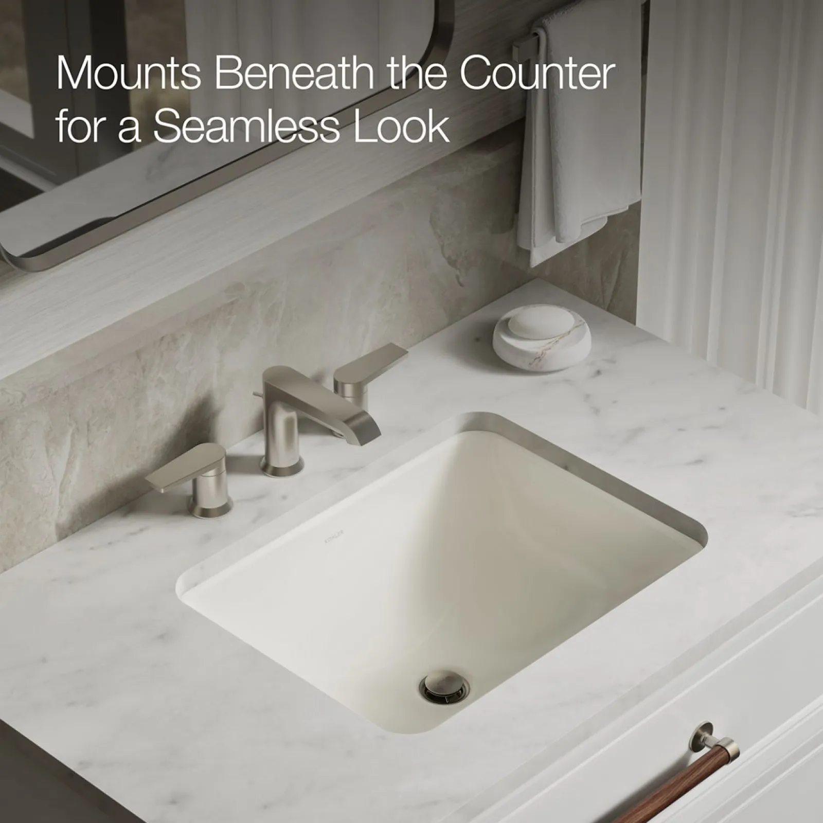 20-1/2" rectangular undermount bathroom sink^Kohler Sale