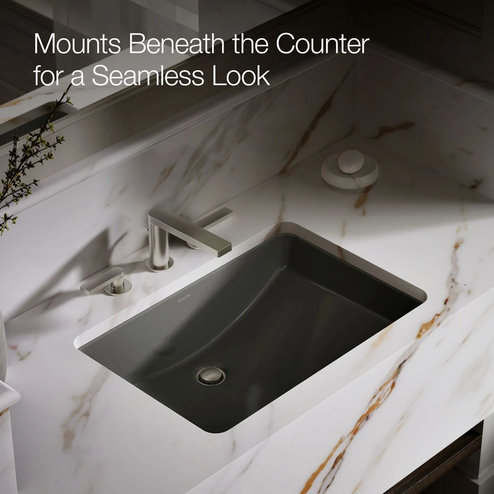 23-1/4" rectangular undermount bathroom sink^Kohler Clearance